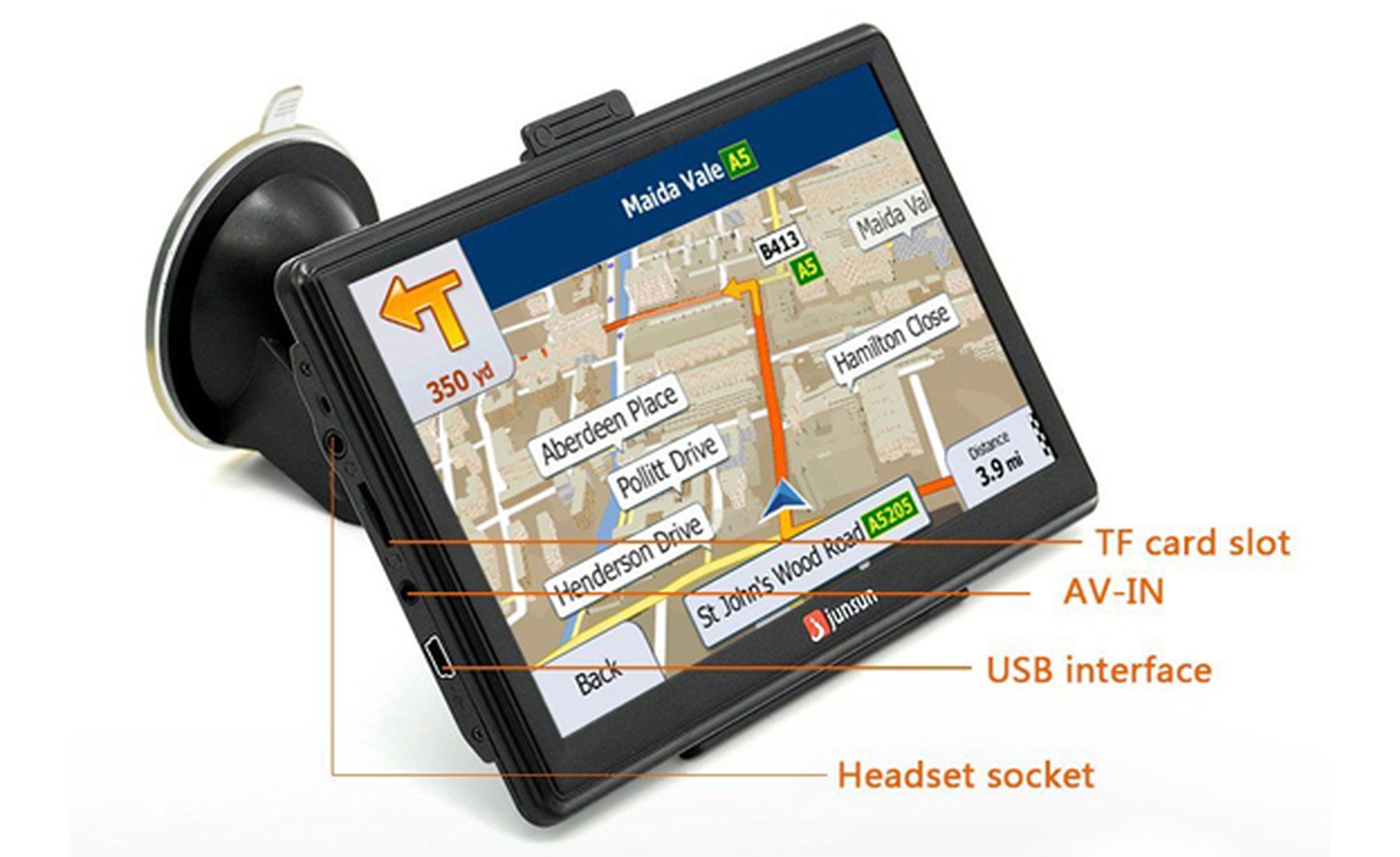 7 Pulgadas GPS Coche,Navegador GPS Coche,GPS Camiones Profesional,Actualizaciones  de Mapas de Europa para Toda la Vida,para Camiones y Coches : :  Electrónica