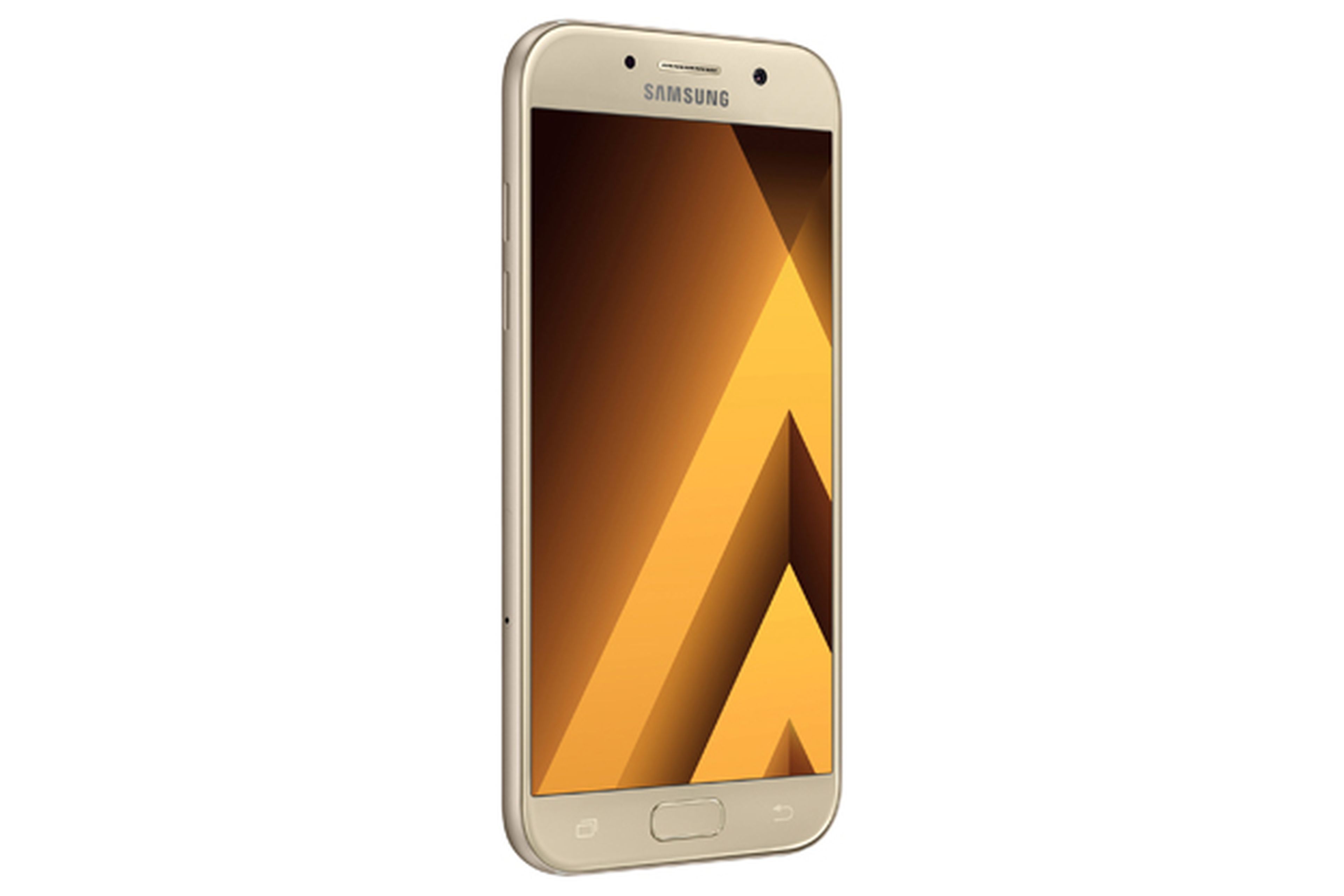 Samsung Galaxy A5 2017 en el acabado dorado