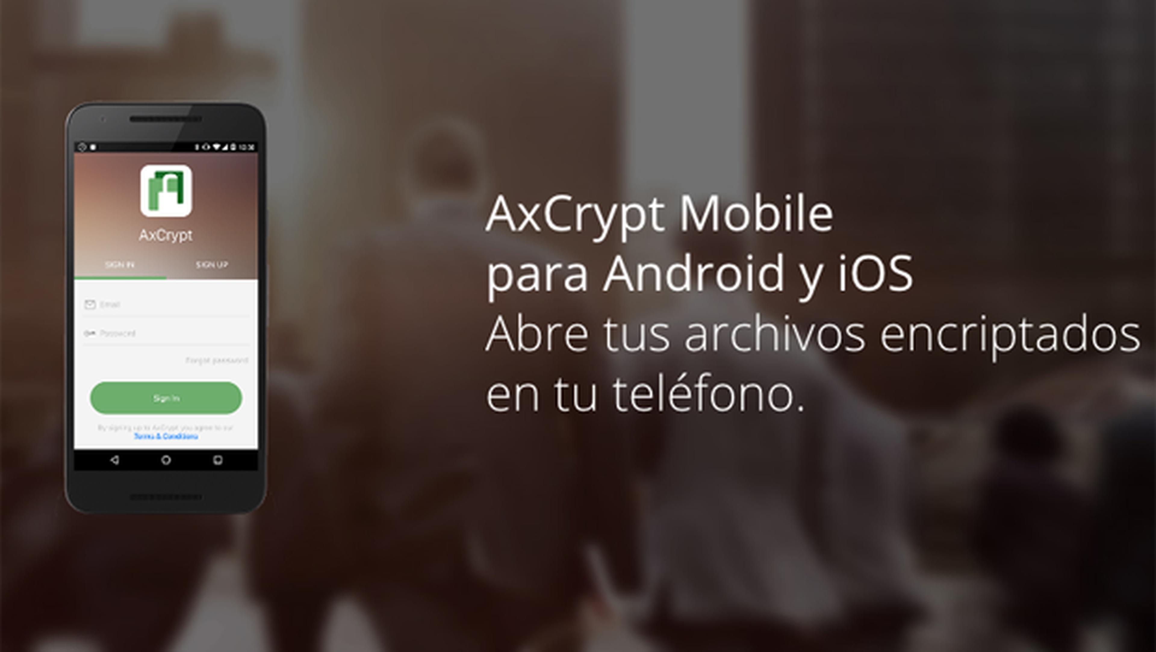 AxCrypt, perfecto para pequeños dispositivos