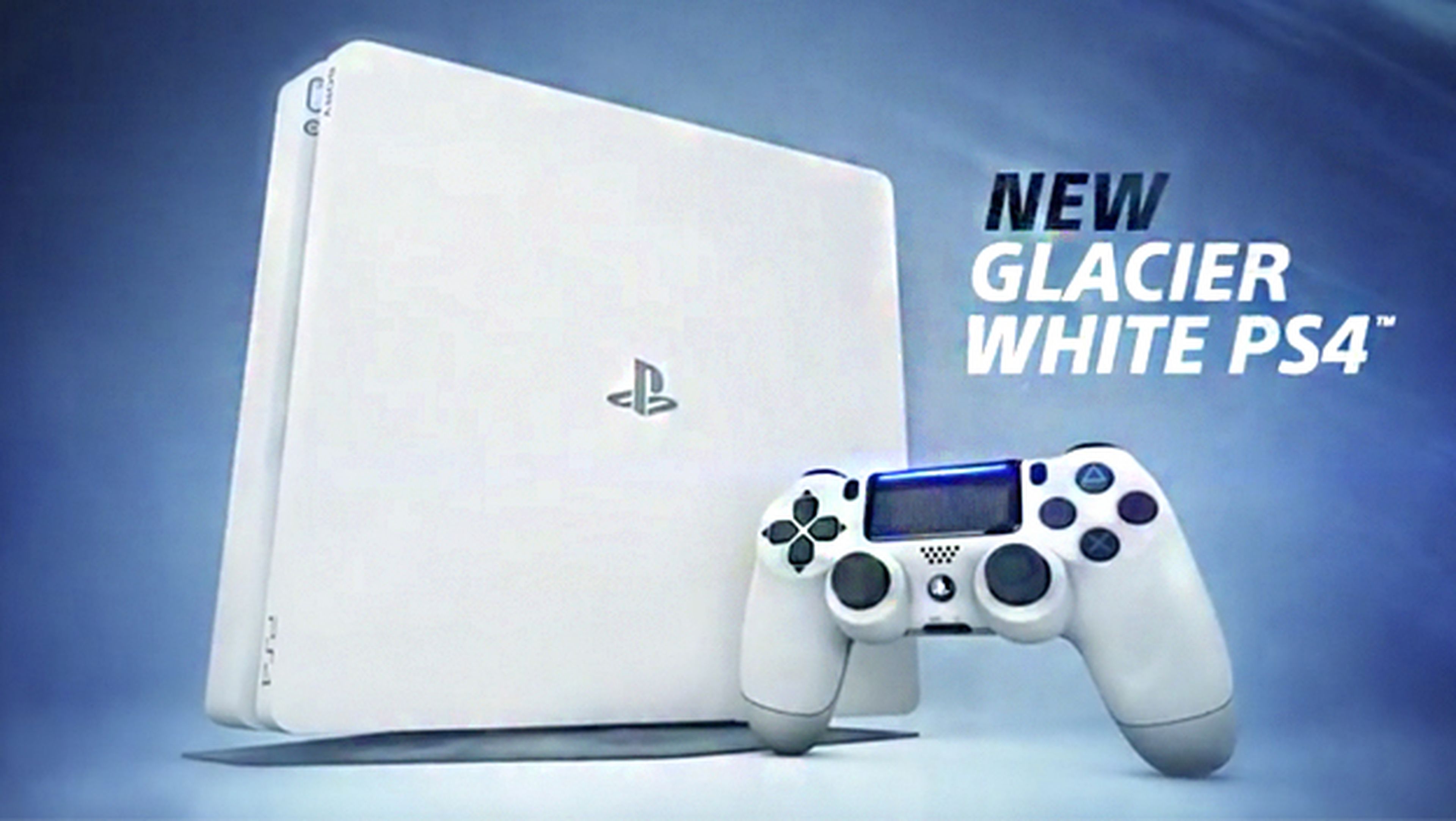 Así es la PS4 Glacier White, el modelo Slim en blanco