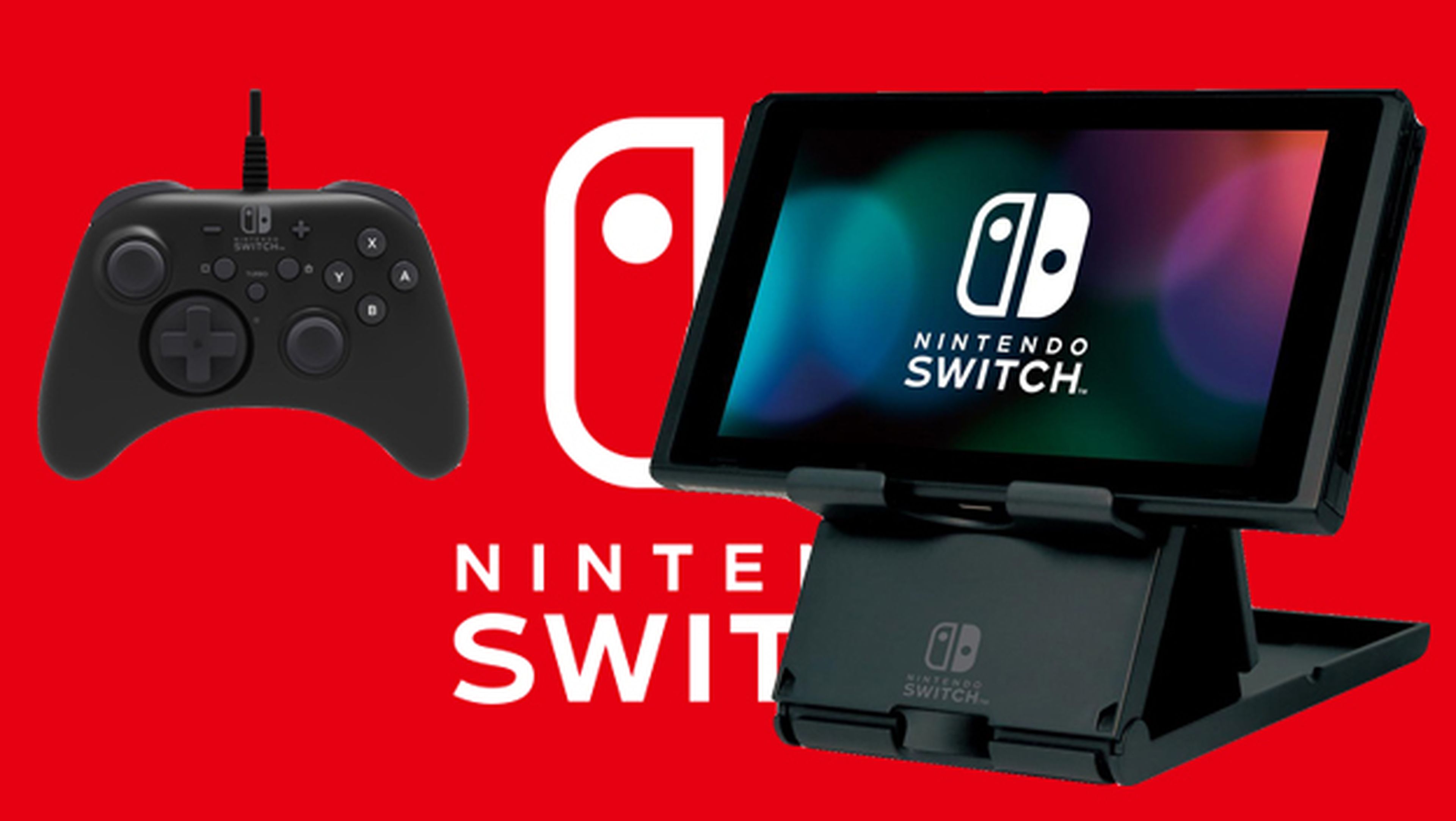 Los accesorios que Hori lanzará para la Nintendo Switch