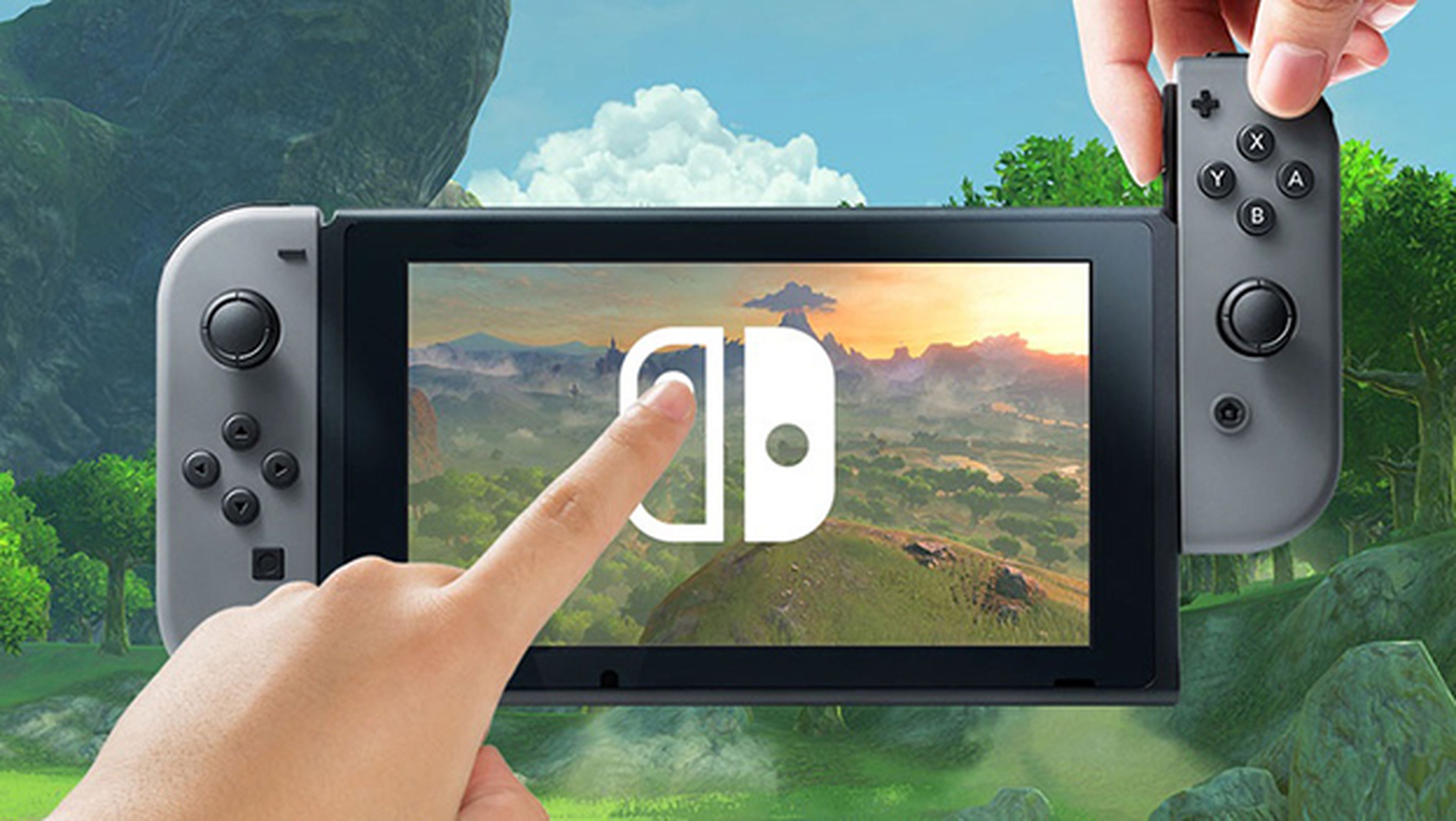 Nintendo Switch cuenta con una pantalla táctil con TouchSense