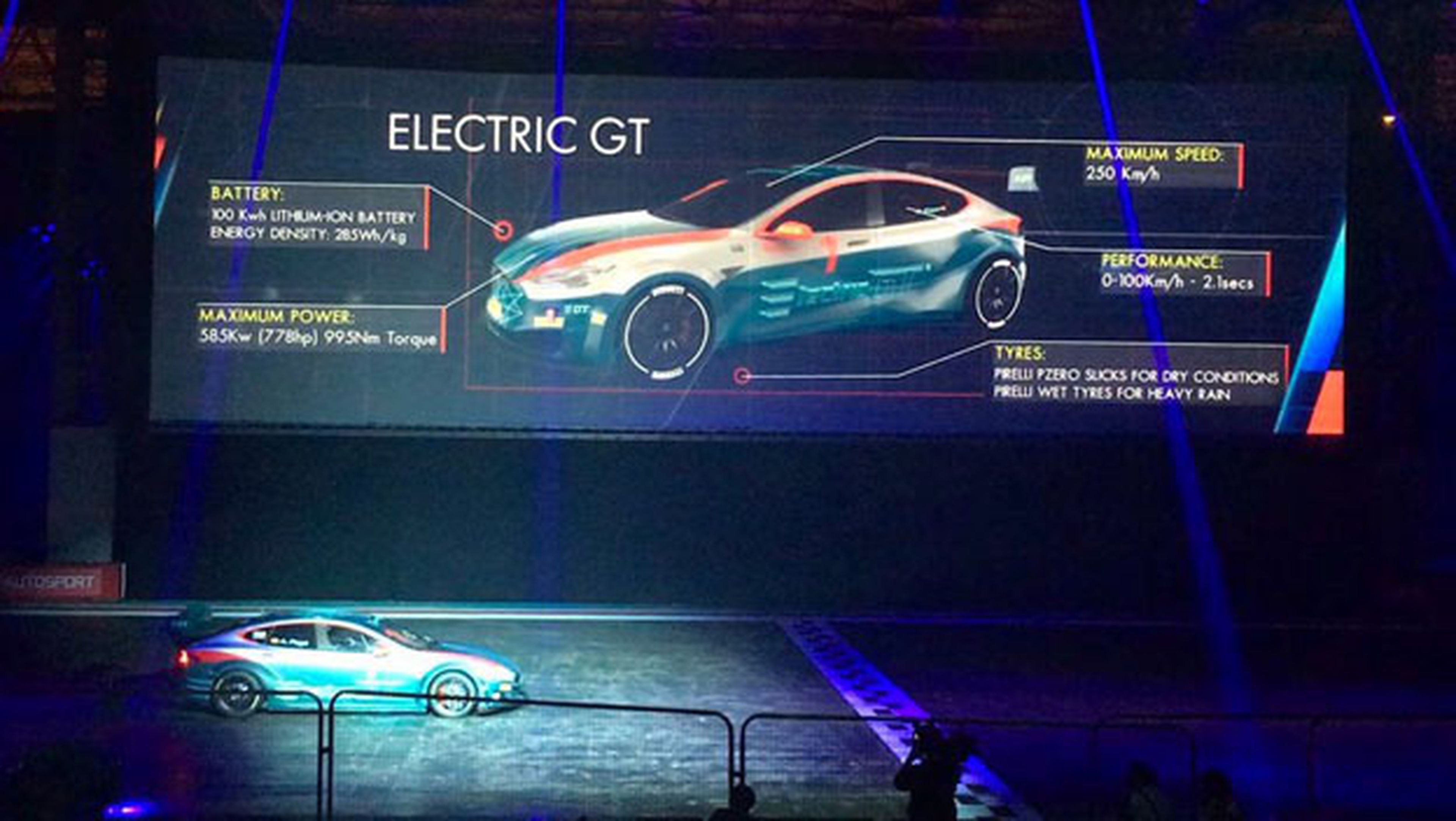 El Model S modificado que ha presentado Electric GT