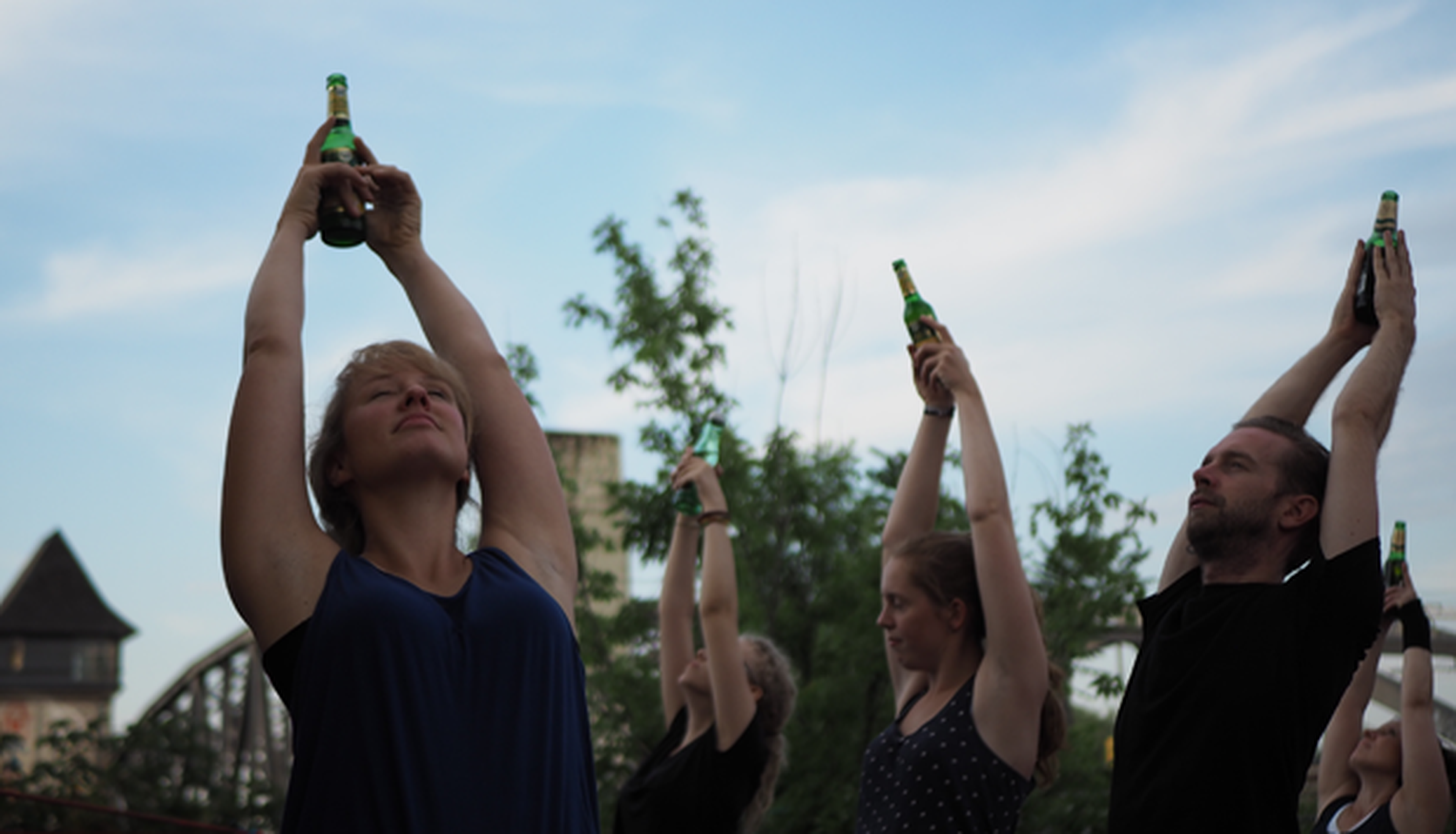 Beer Yoga, excusa perfecta para mezclar cerveza y fitness