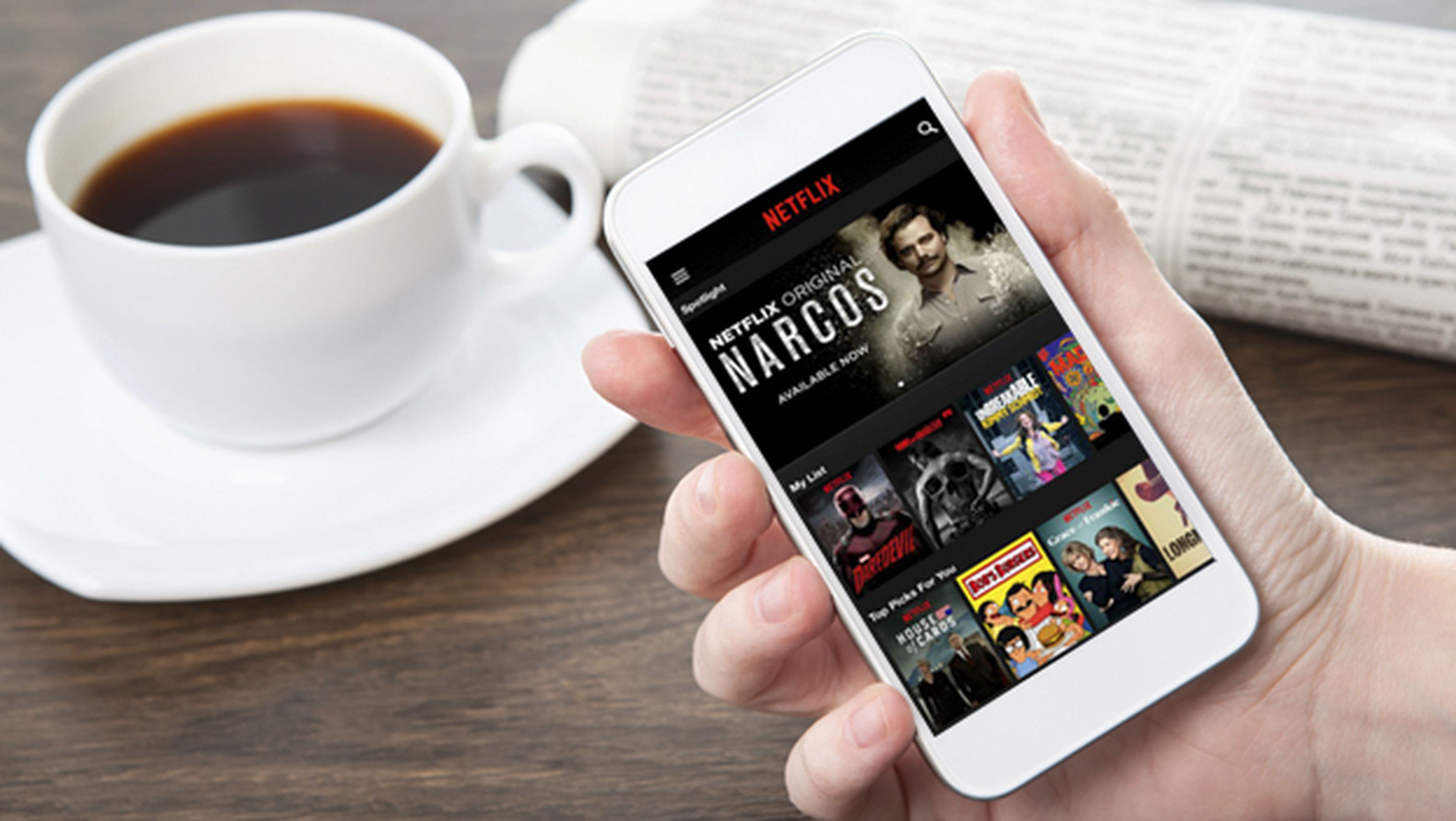 Netflix ya permite descargar los contenidos a la tarjeta microSD
