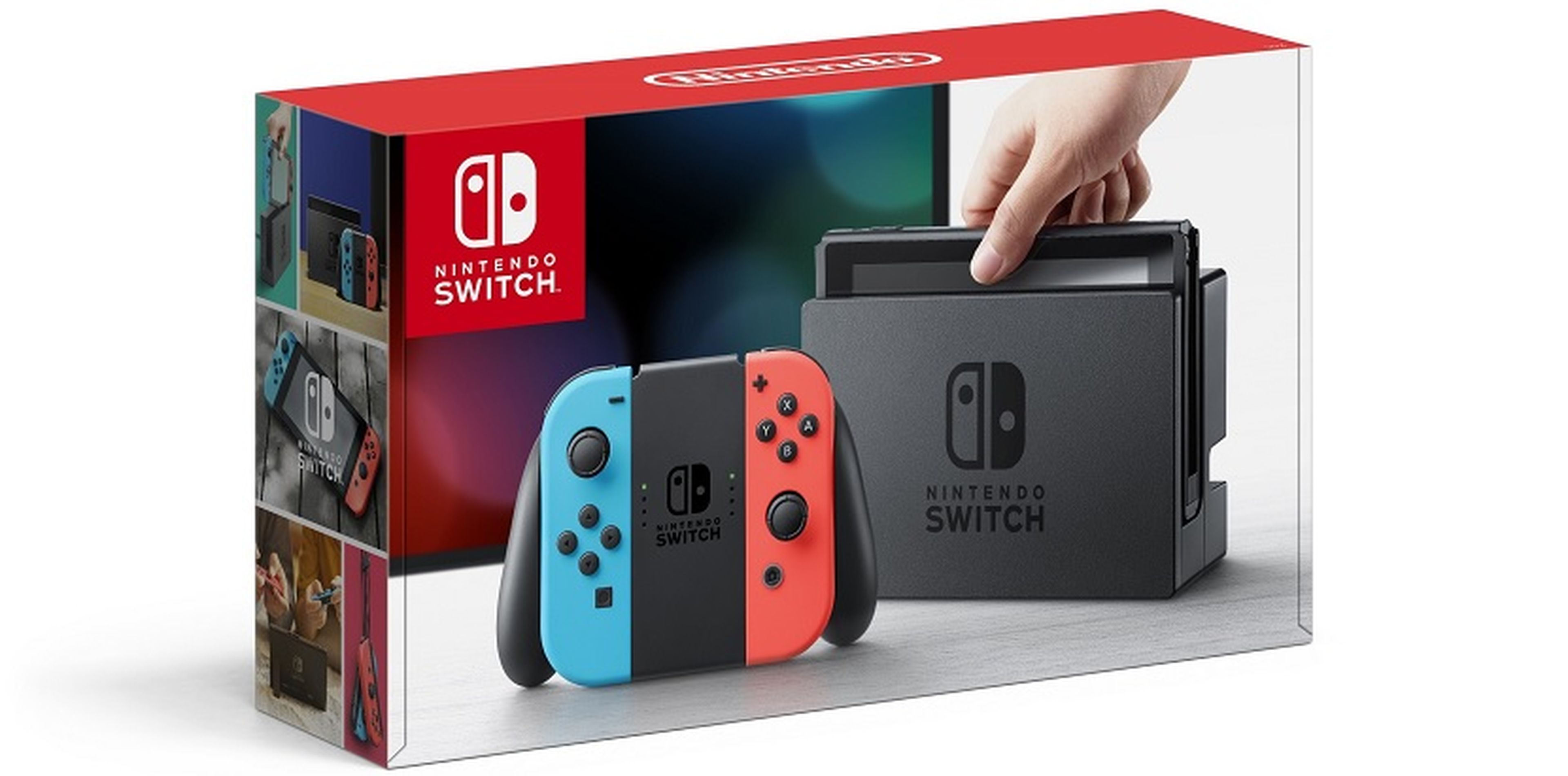 Nintendo Switch Neon consola