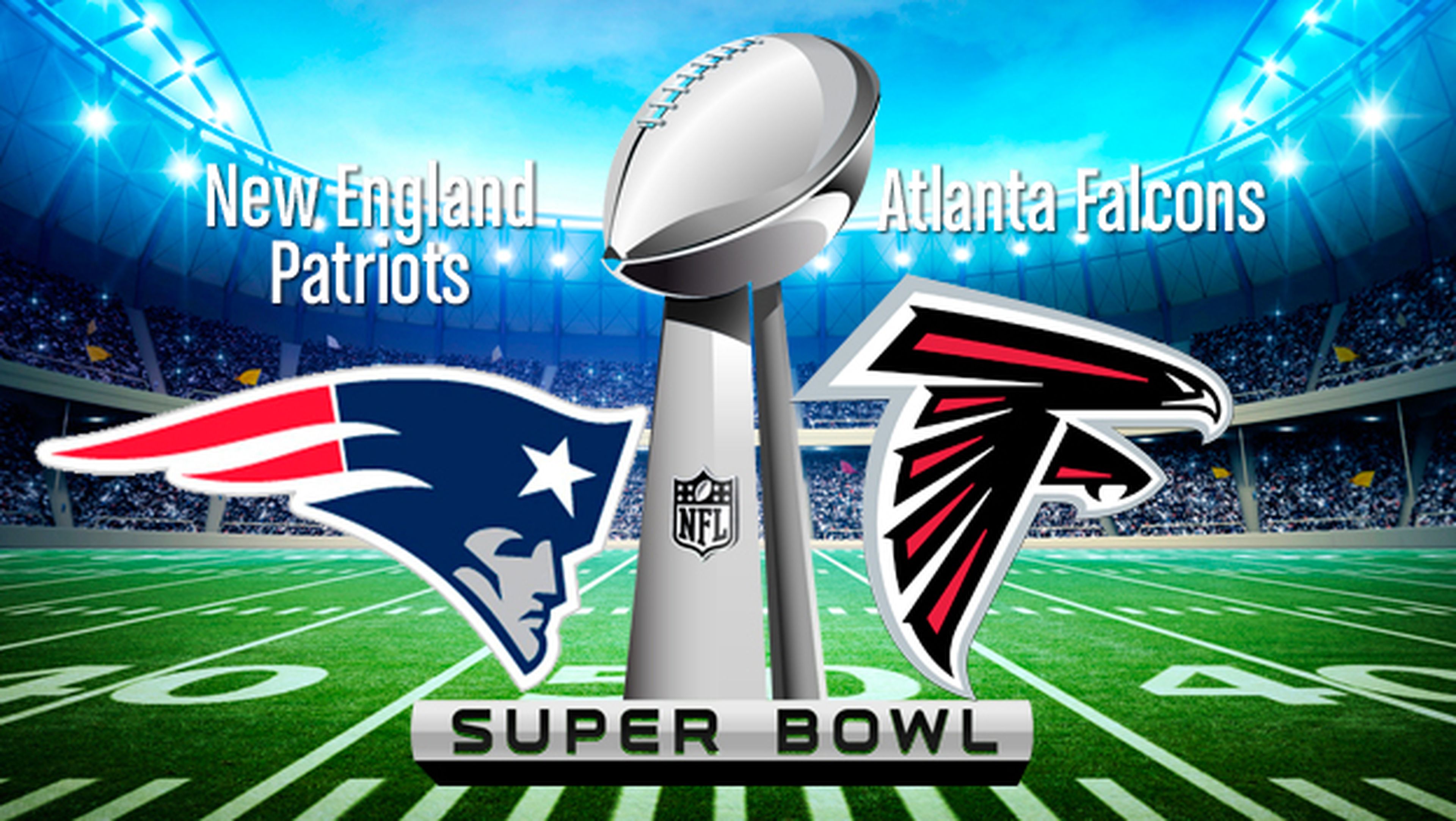 Dónde y cómo ver la Super Bowl online en directo por Internet: Patriots vs Falcons