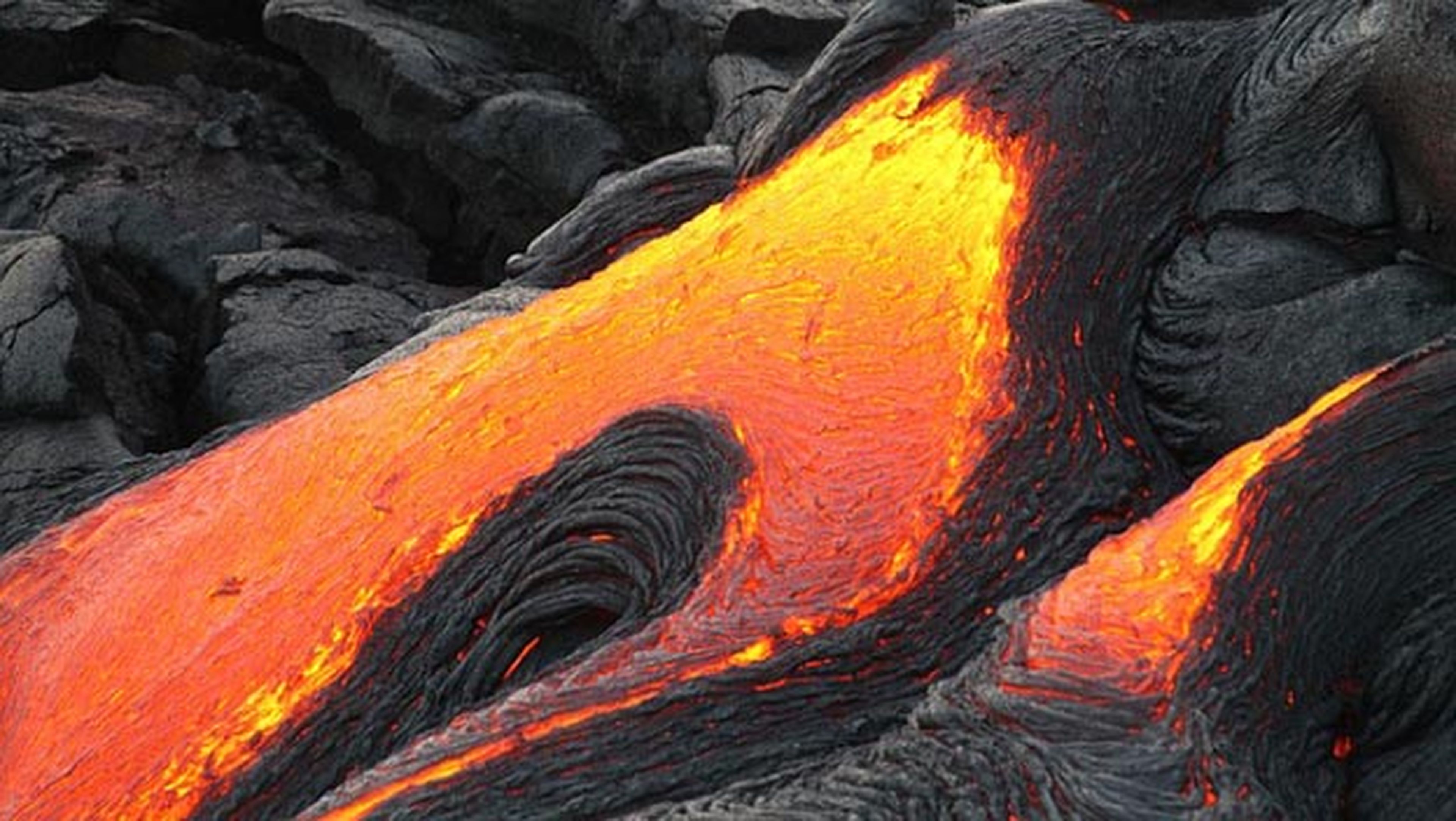 Lava volcánica