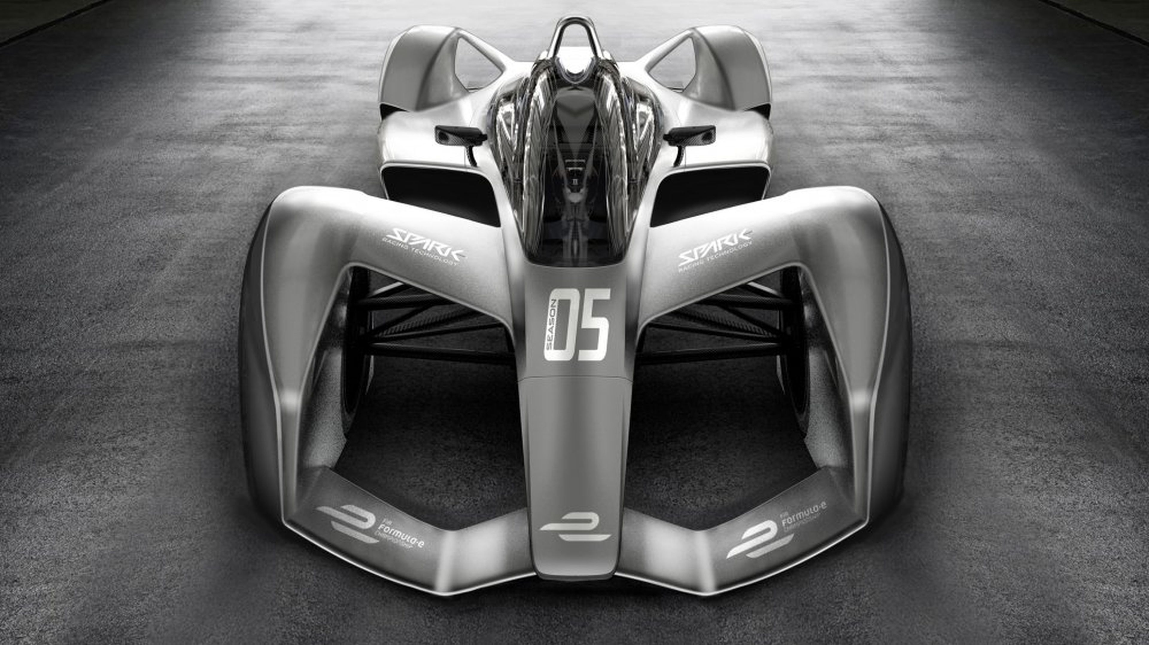 Prototipo del nuevo modelo de coche de Fórmula E