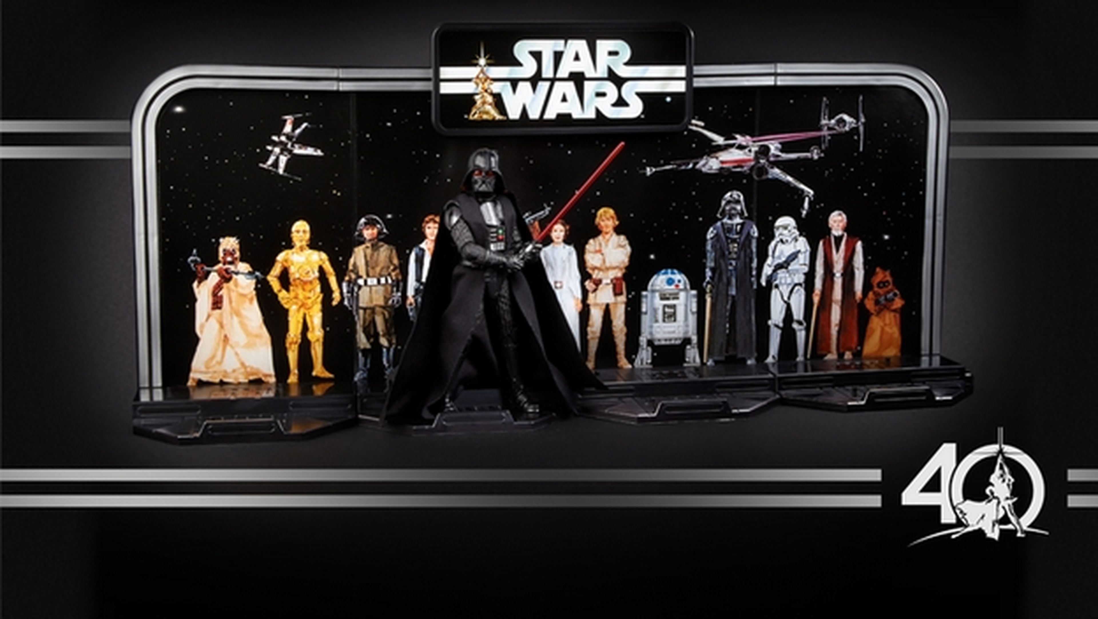 Desgracia Embrión Miniatura 40 Aniversario de Star Wars, Hasbro presenta las figuras | Computer Hoy