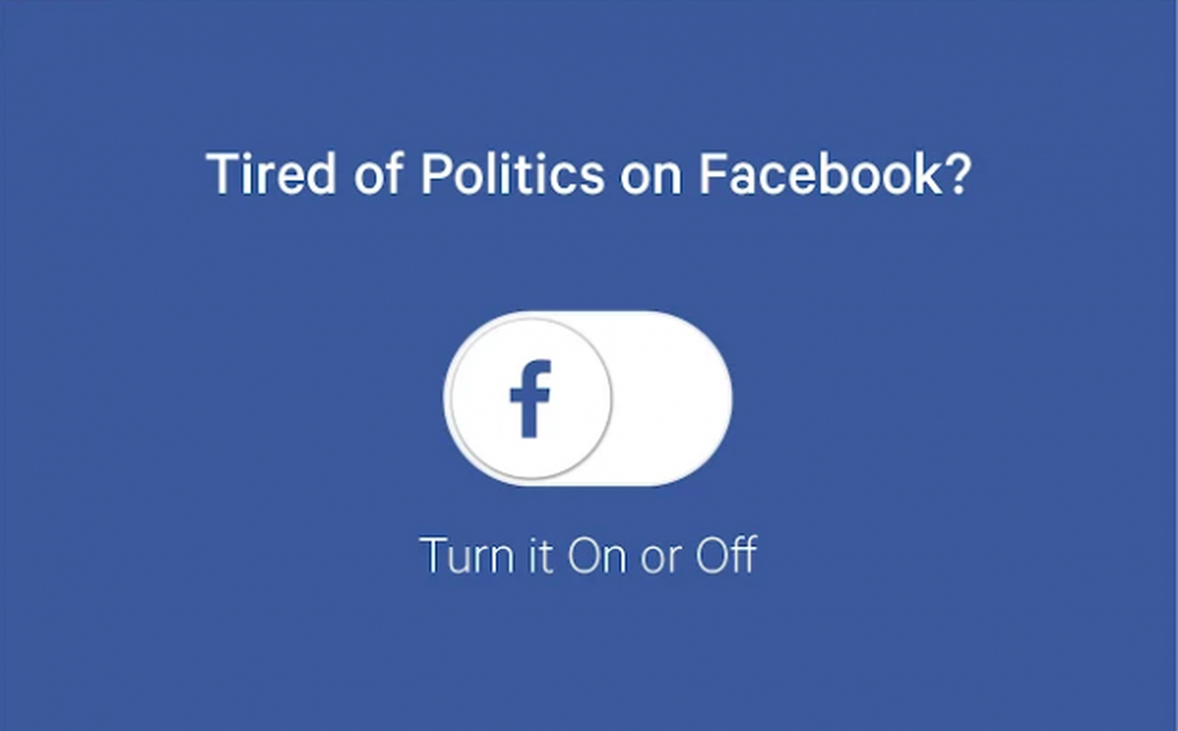 Cómo eliminar y bloquear mensajes políticos en Facebook