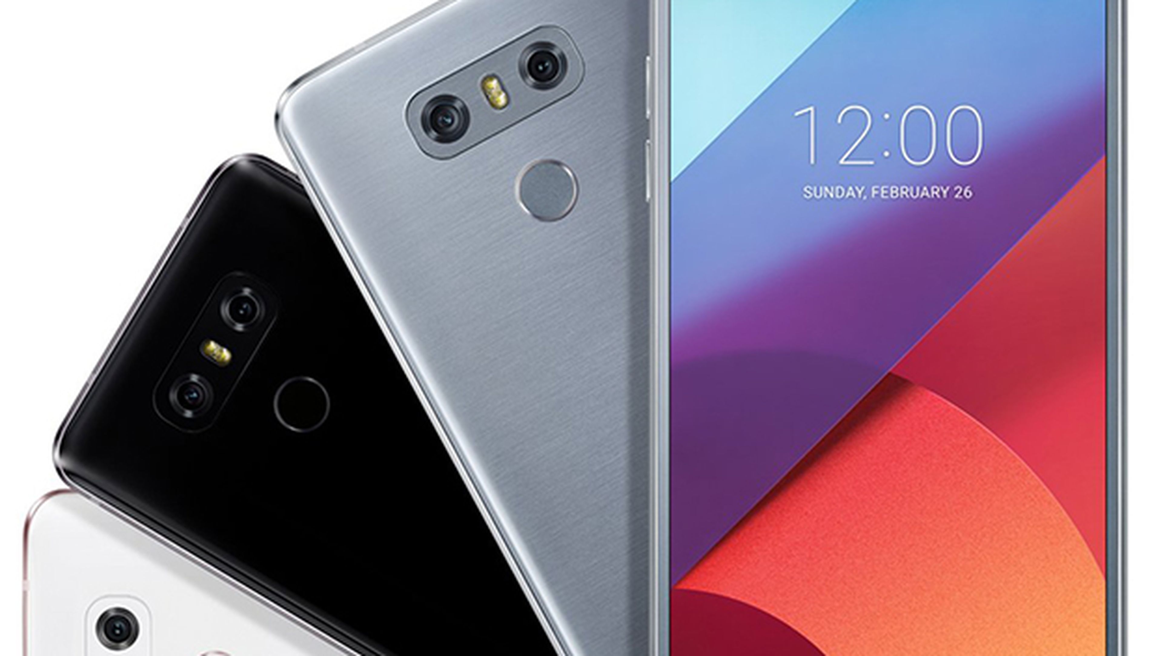 Estos son los tres colores del nuevo LG G6
