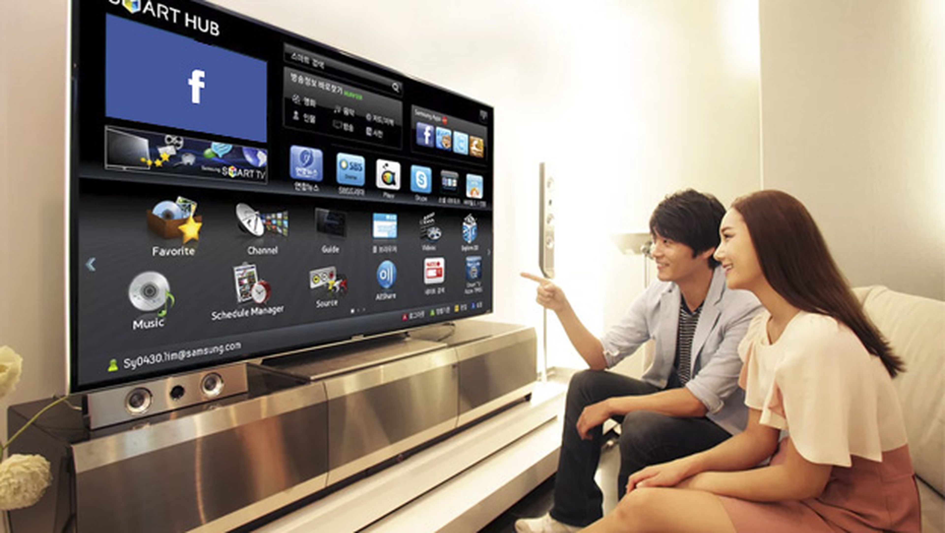 Samsung Smart TV Facebook