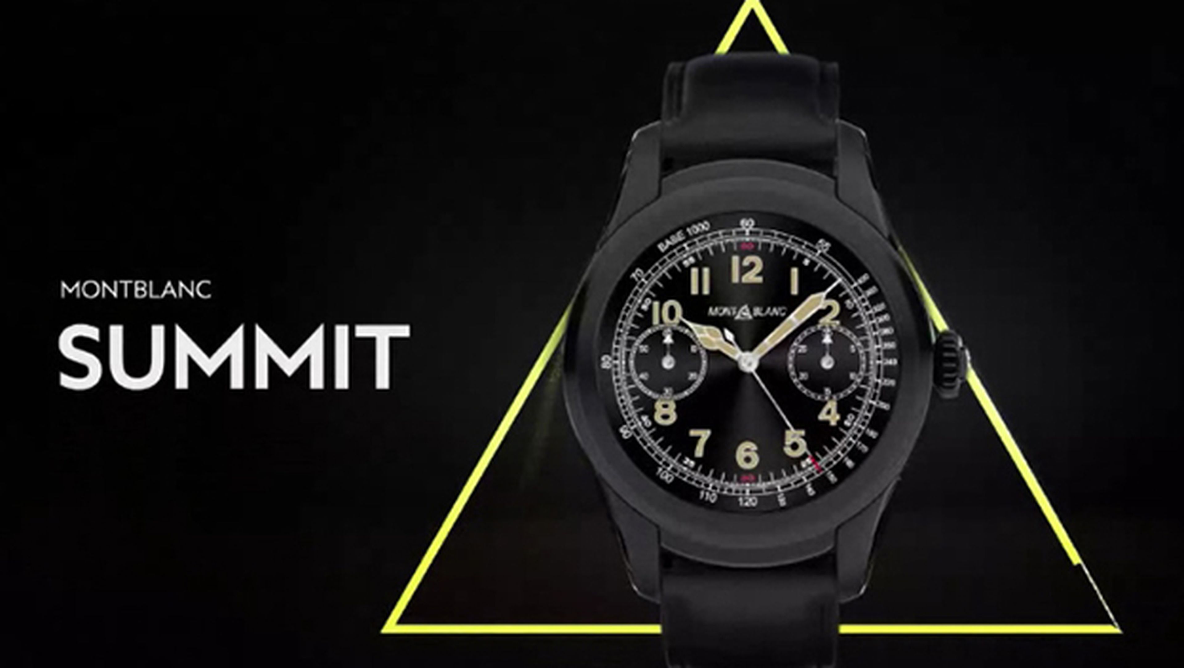 Montblanc Summit, un smartwatch de lujo al alcance de pocos