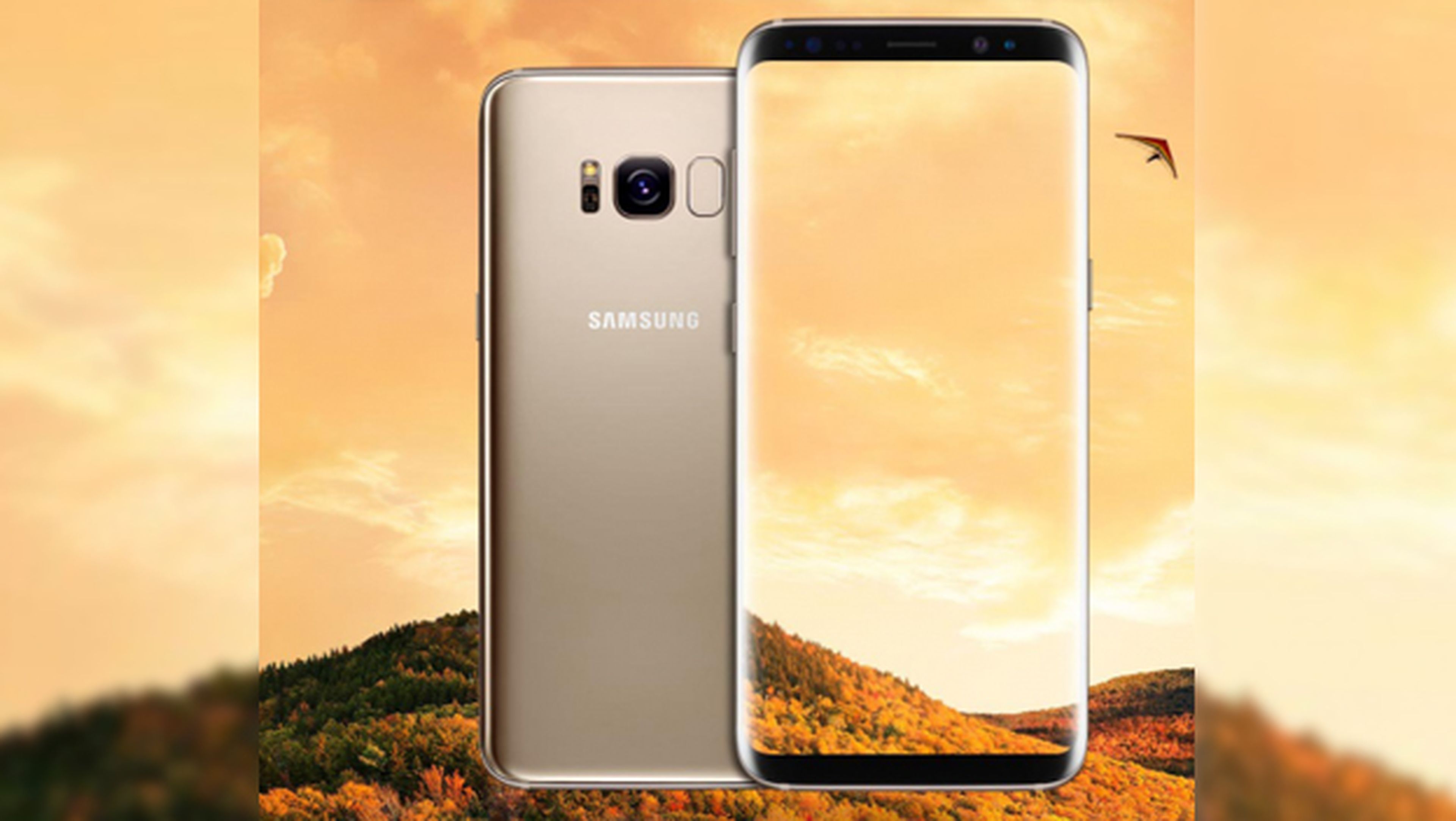 La imagen filtrada del Samsung Galaxy S8 en dorado