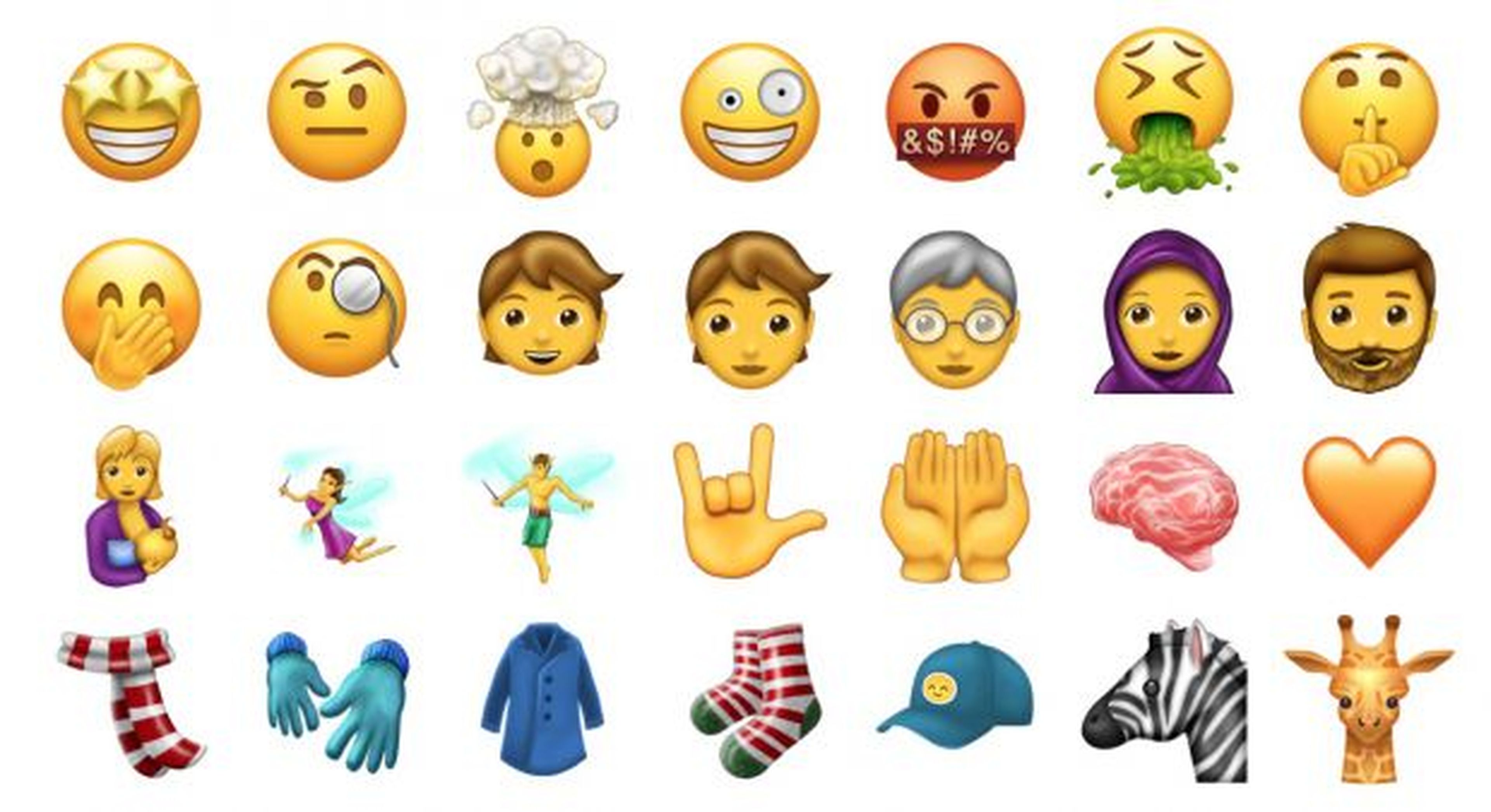 Estos son los nuevo emojis que llegarán a tu móvil muy pronto