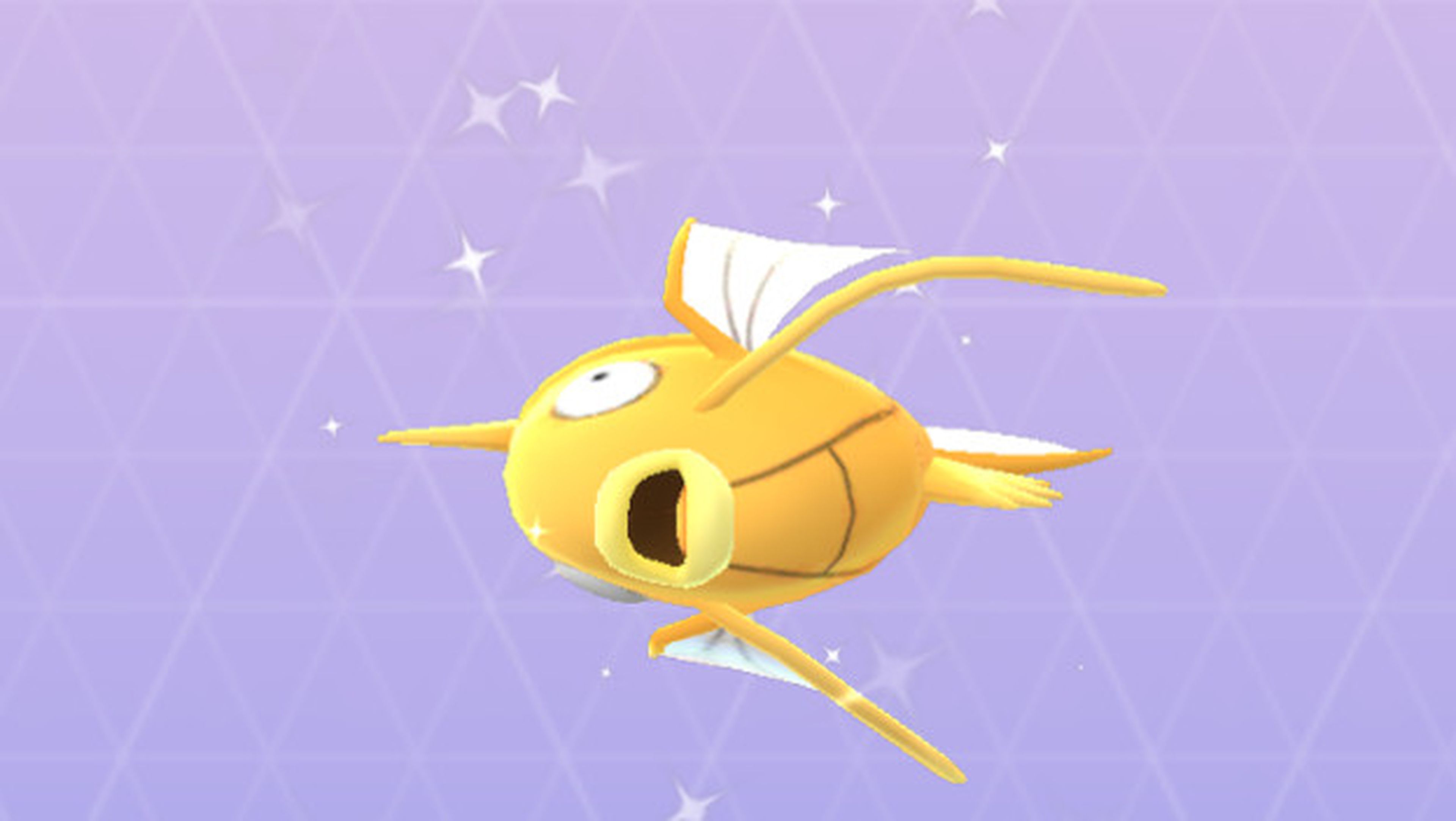 Magikarp dorado, primer Pokémon Shiny en GO.