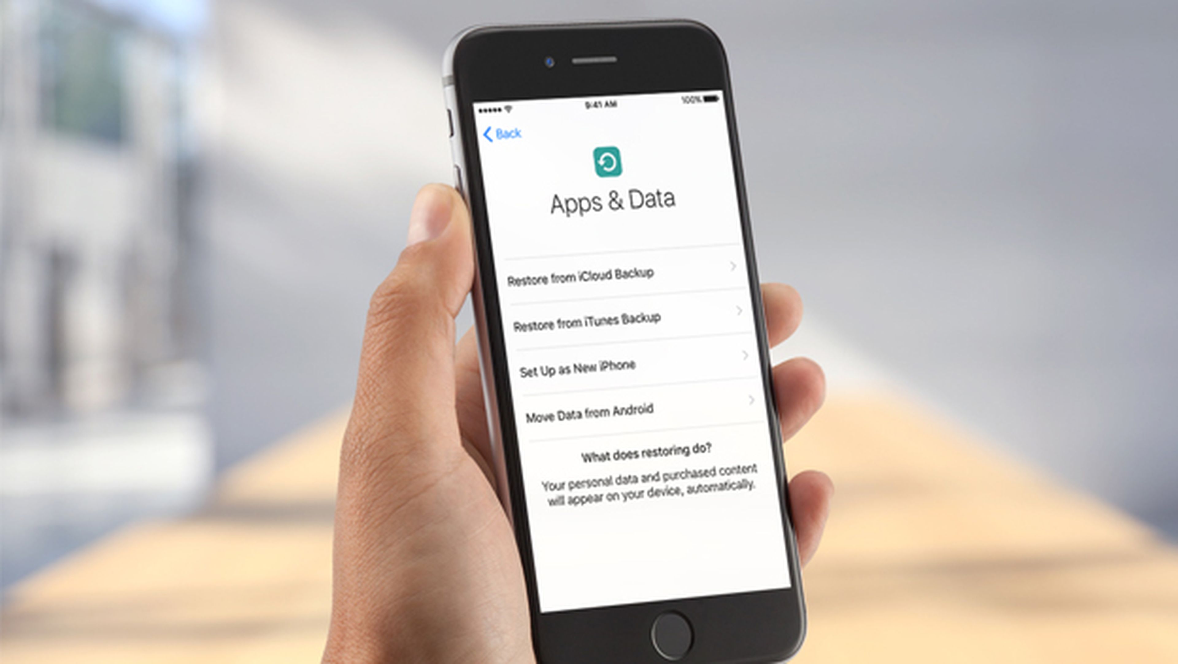 iOS 10.3 ayuda a liberar espacio en el iPhone