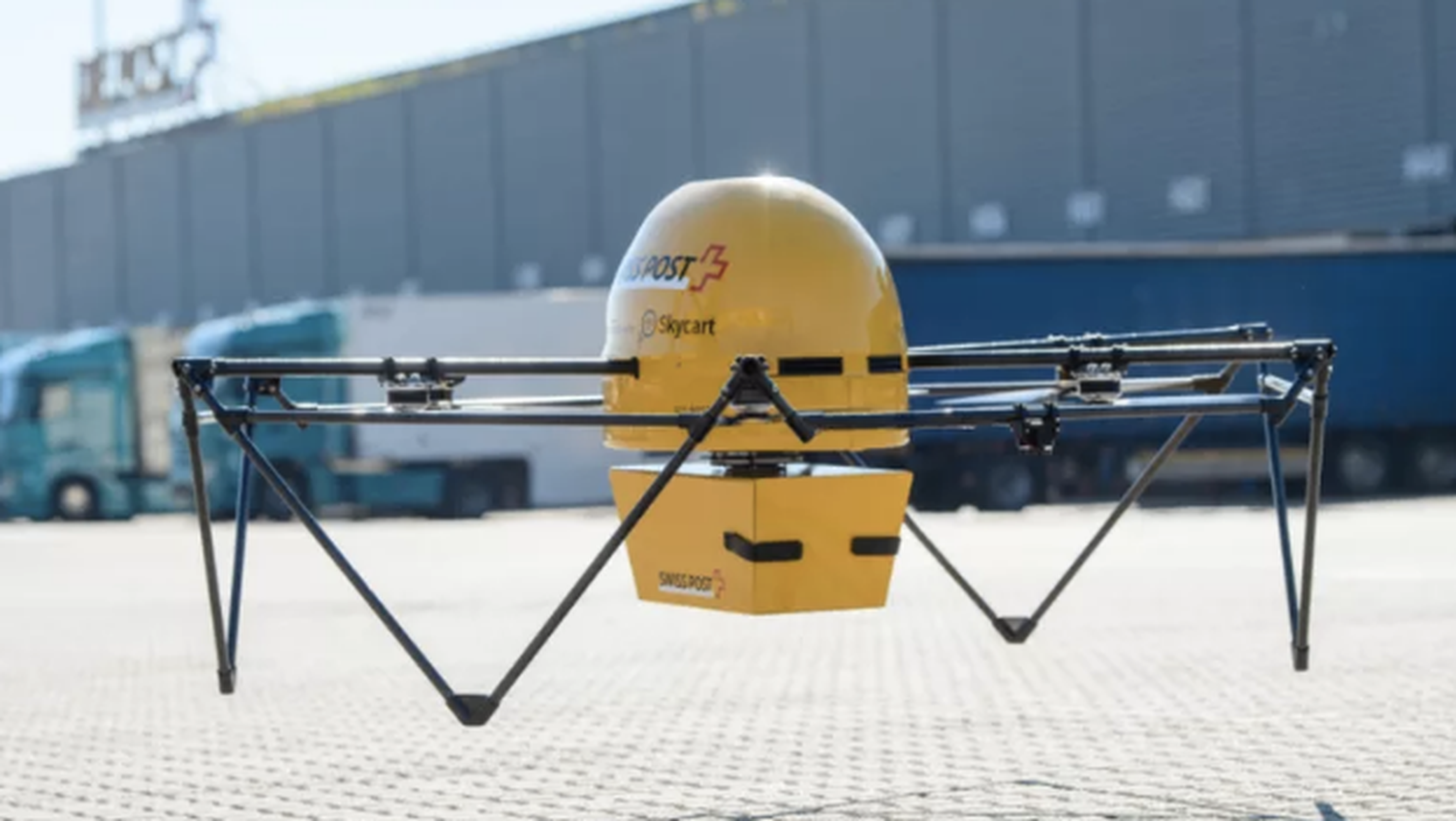 Usan drones para el intercambio de muestras de laboratorio