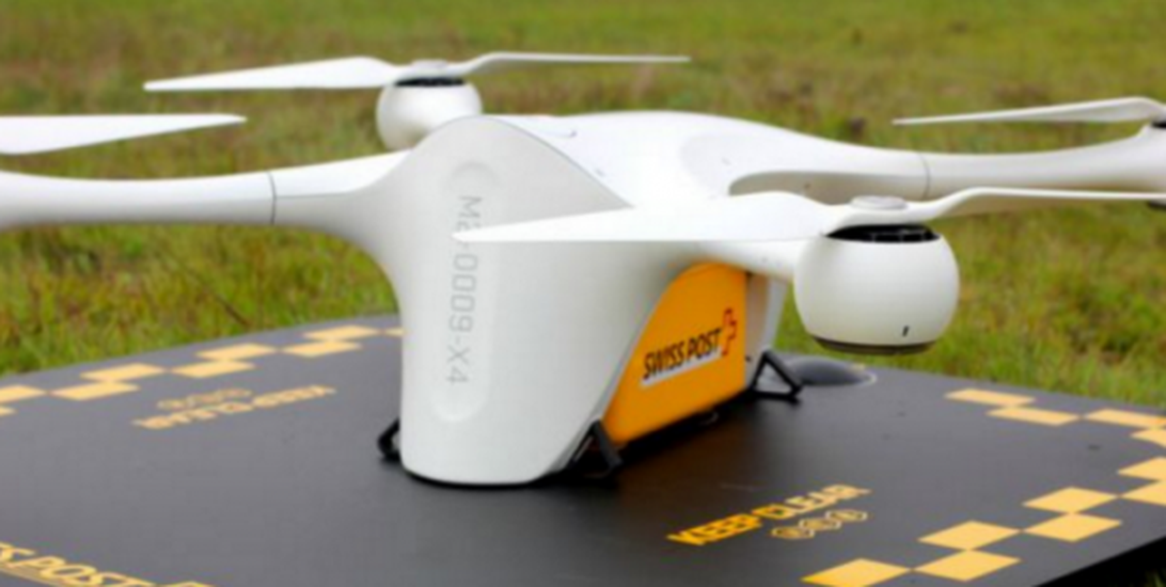 Suiza usará drones para transportar muestras de laboratorio