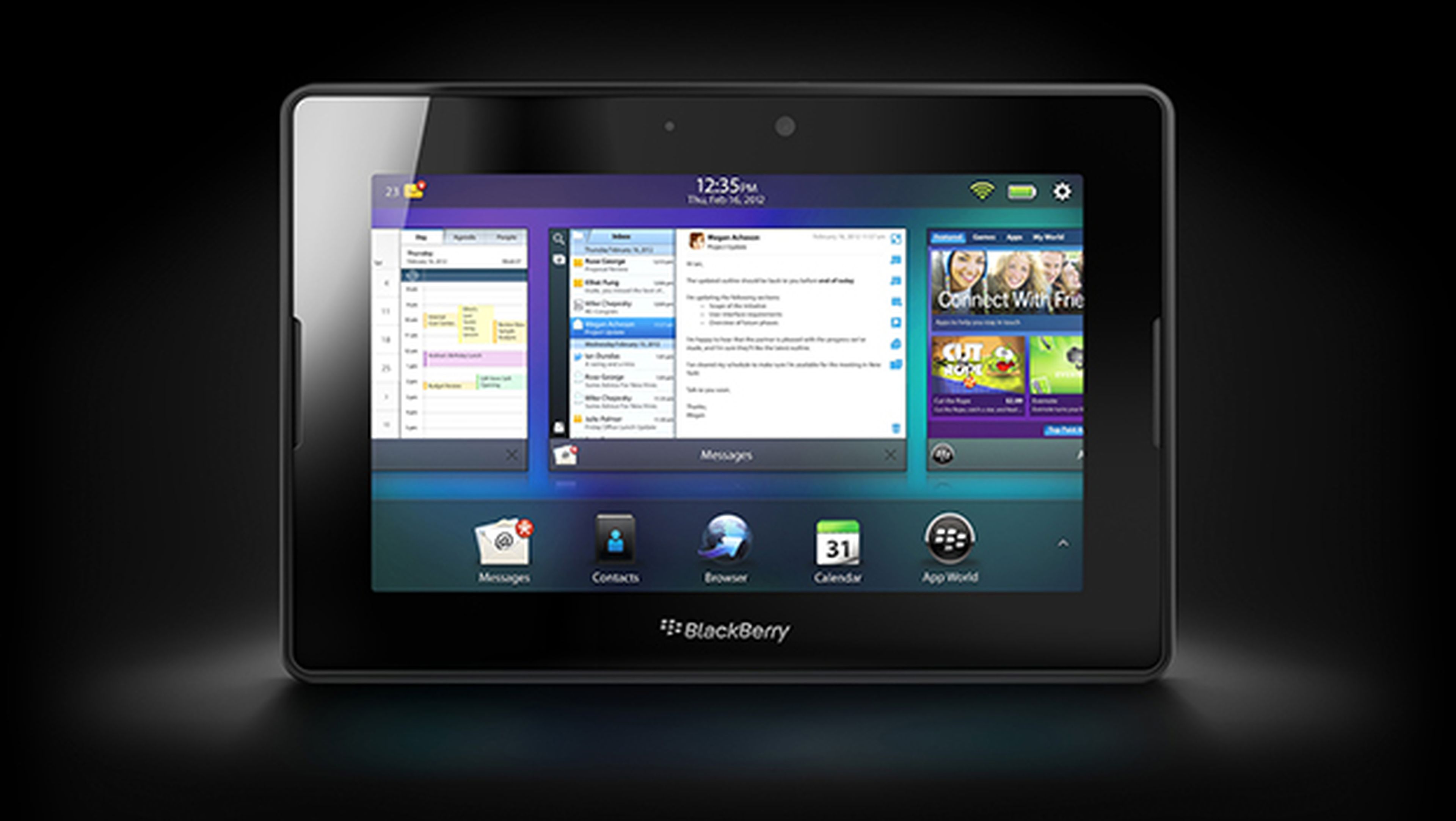 Pronto podríamos ver una tablet de Blackberry en el mercado