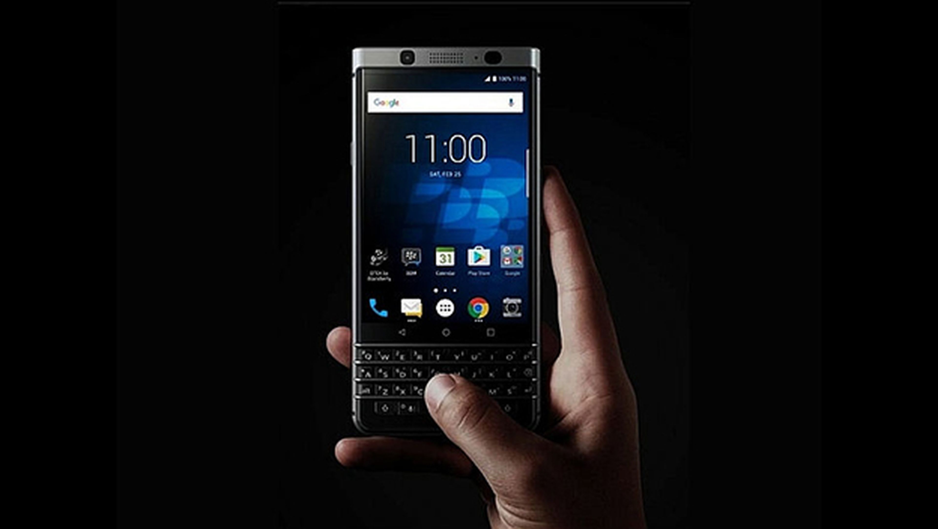 A la Blackberry KEYone no se le espera hasta mayo, como mínimo