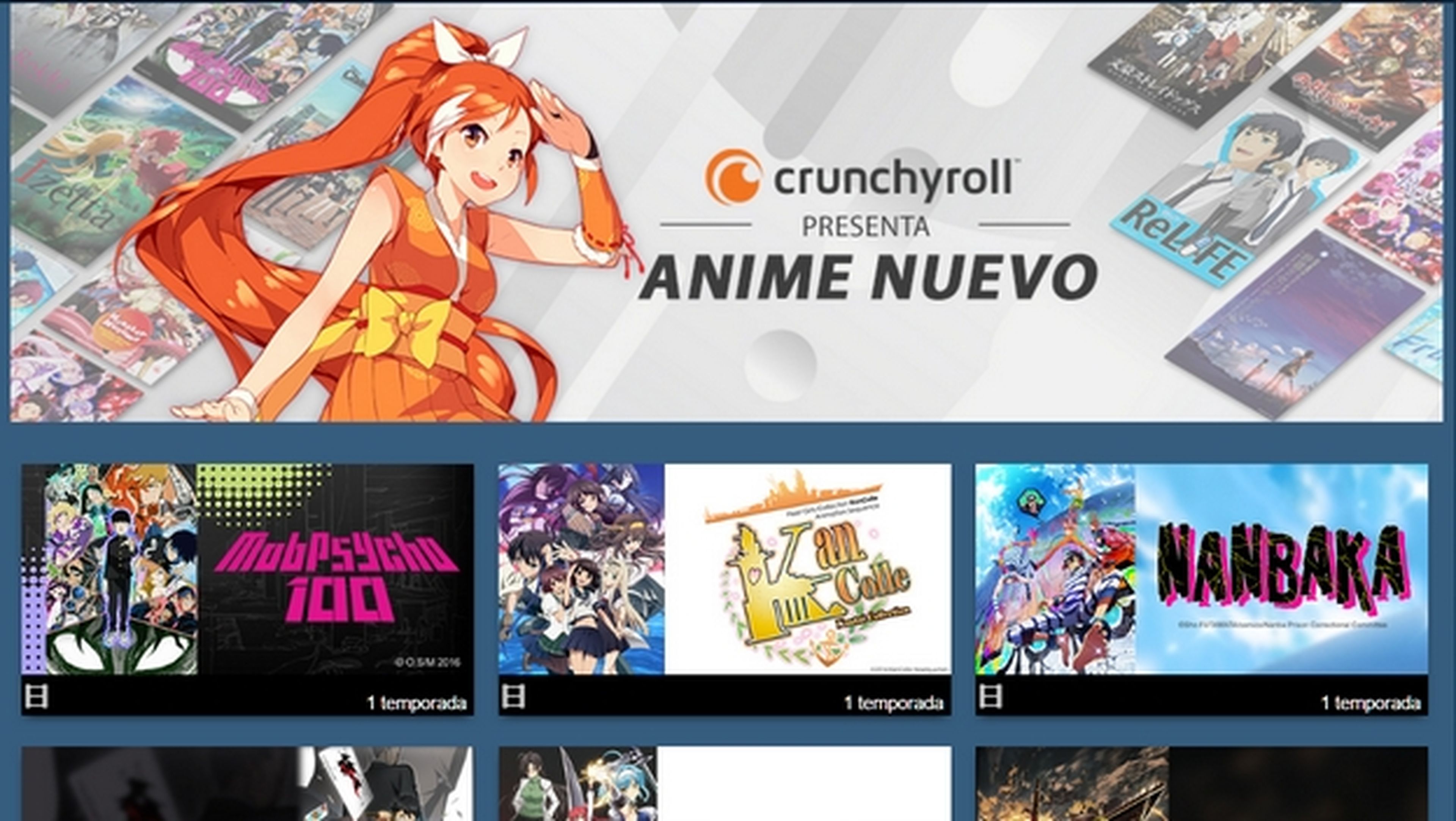 Steam ya vende series y películas de anime