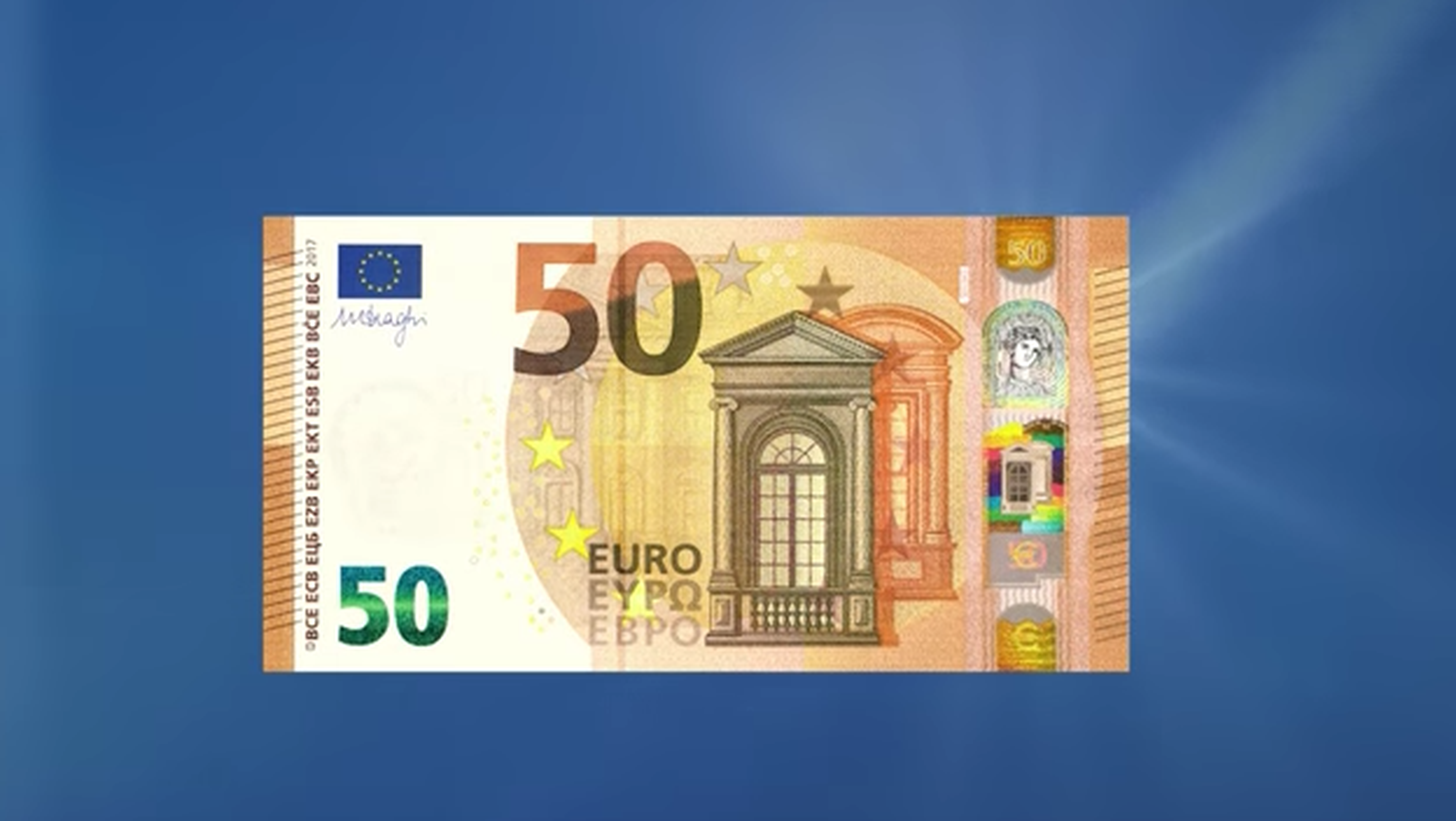 El nuevo billete de 50 euros