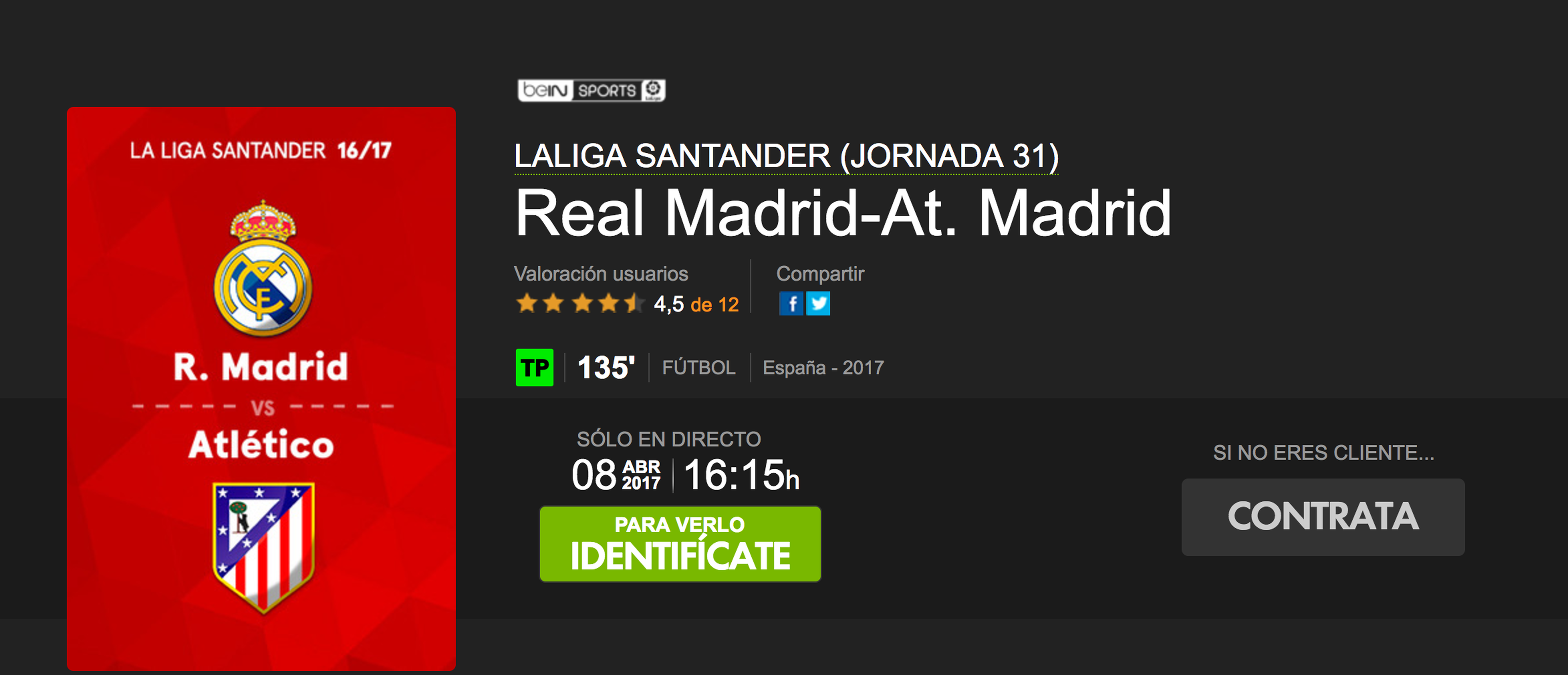 Real Madrid Atletico de MAdrid Yomvi