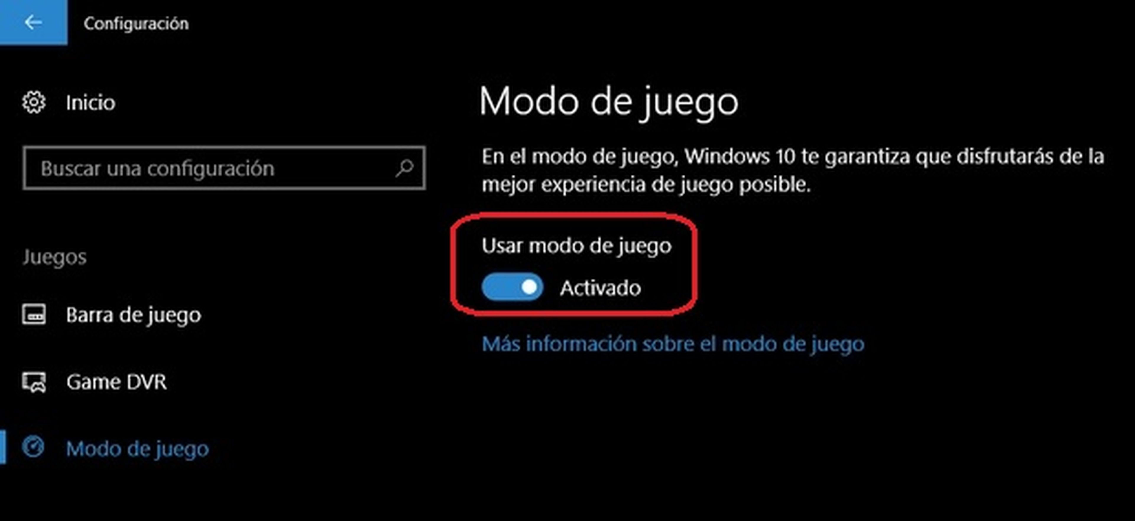 El Modo Juego y las novedades gaming de Windows 10 Creators Update