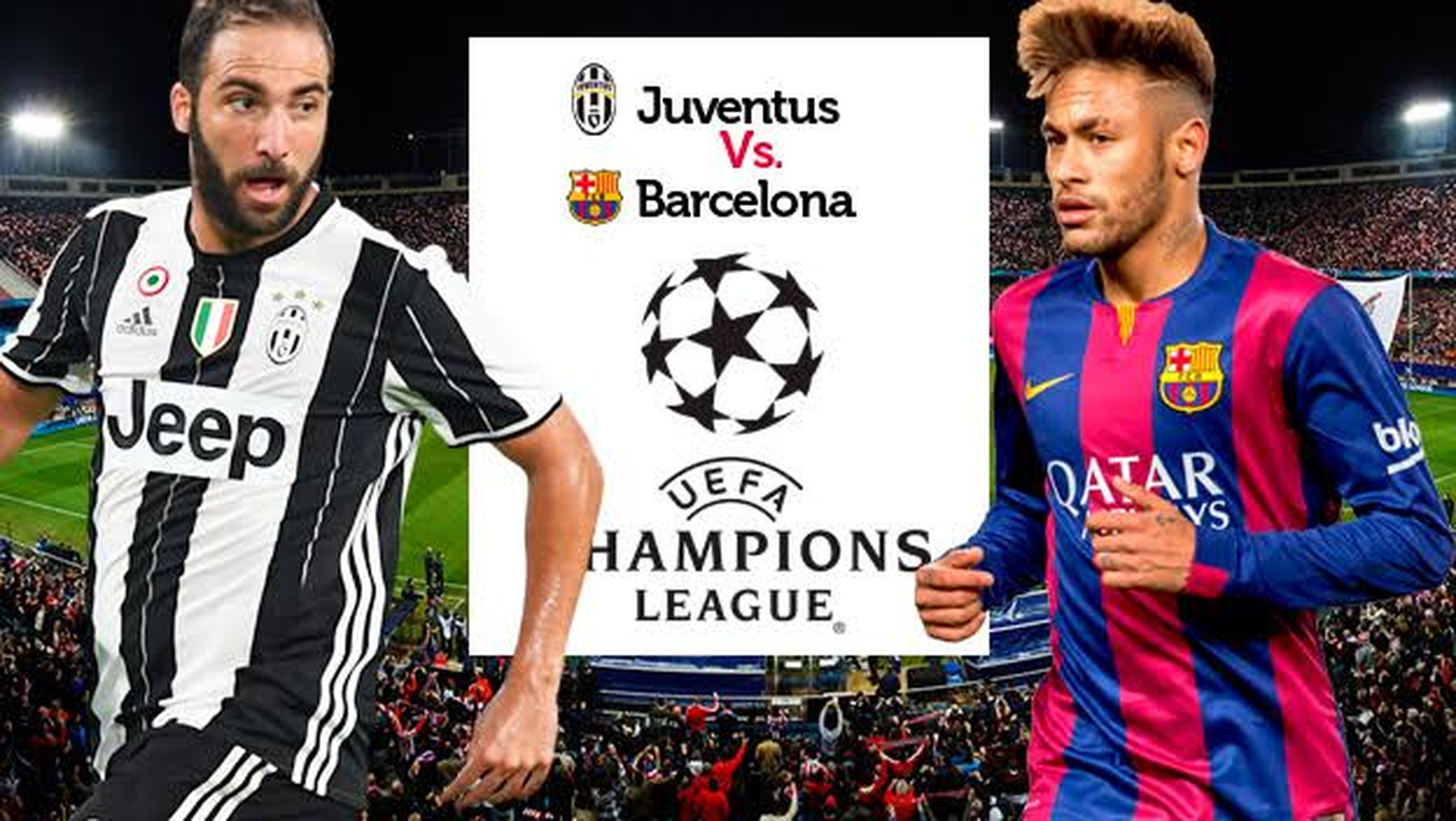 Cómo ver online en directo el Juventus vs Barcelona de Champions League en streaming