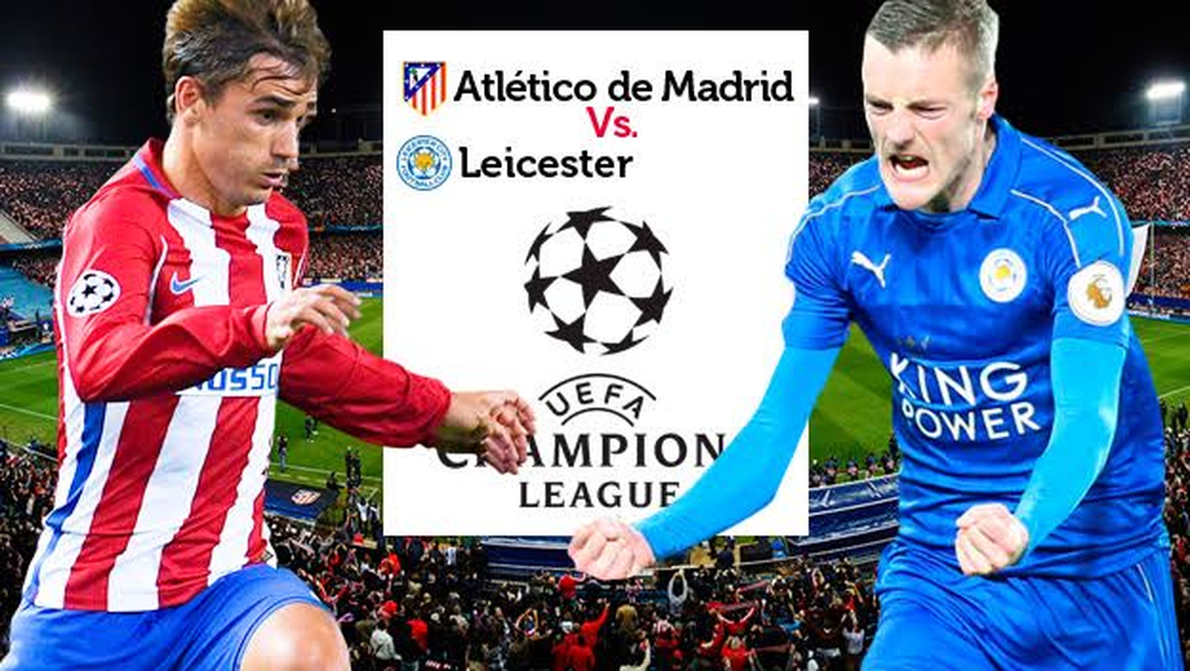 Cómo ver en directo online el Atlético de Madrid vs Leicester de Champions en streaming