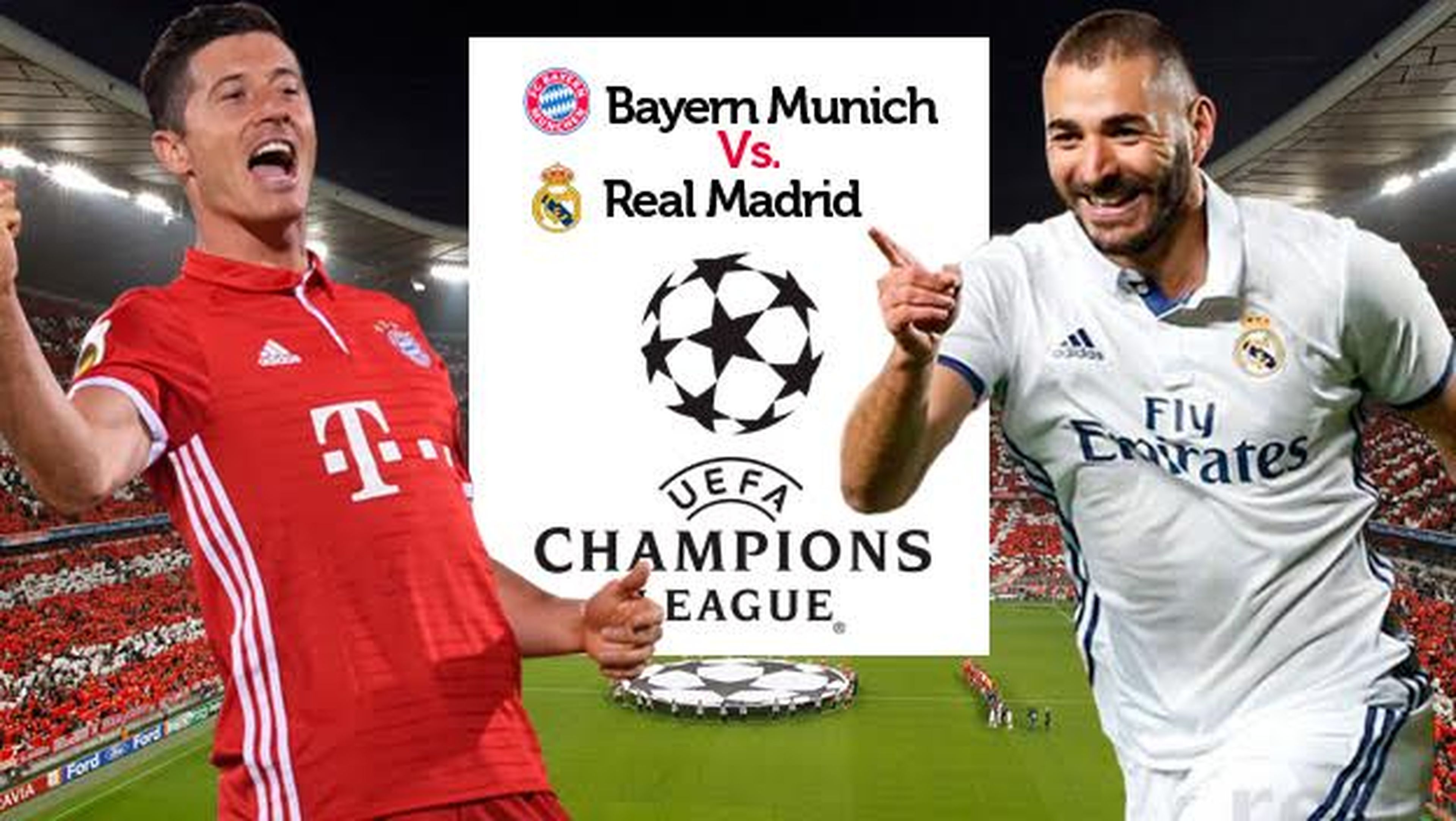 Cómo ver en directo online el Bayern Munich vs Real Madrid