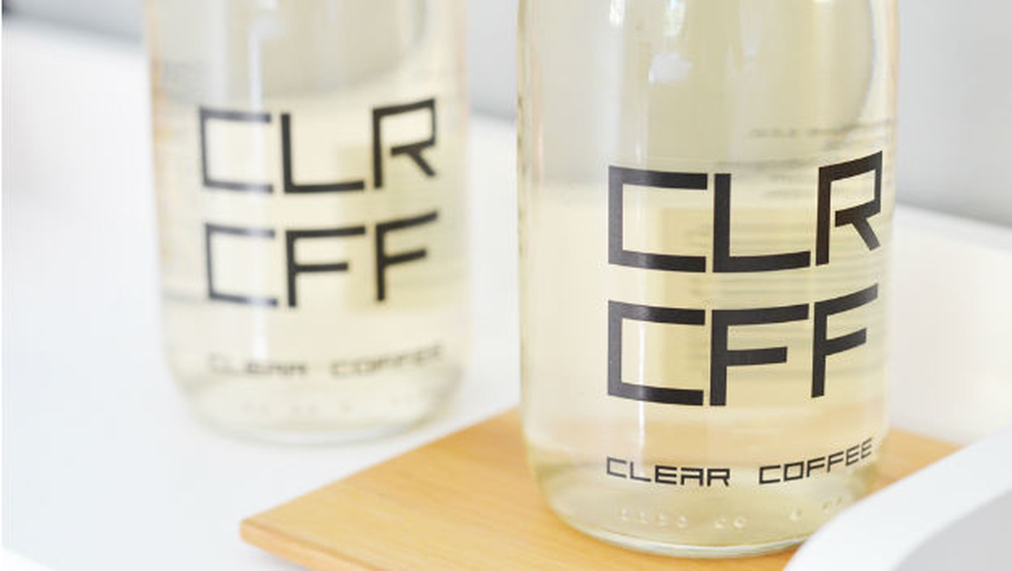 Clear Coffee, el primer café transparente.