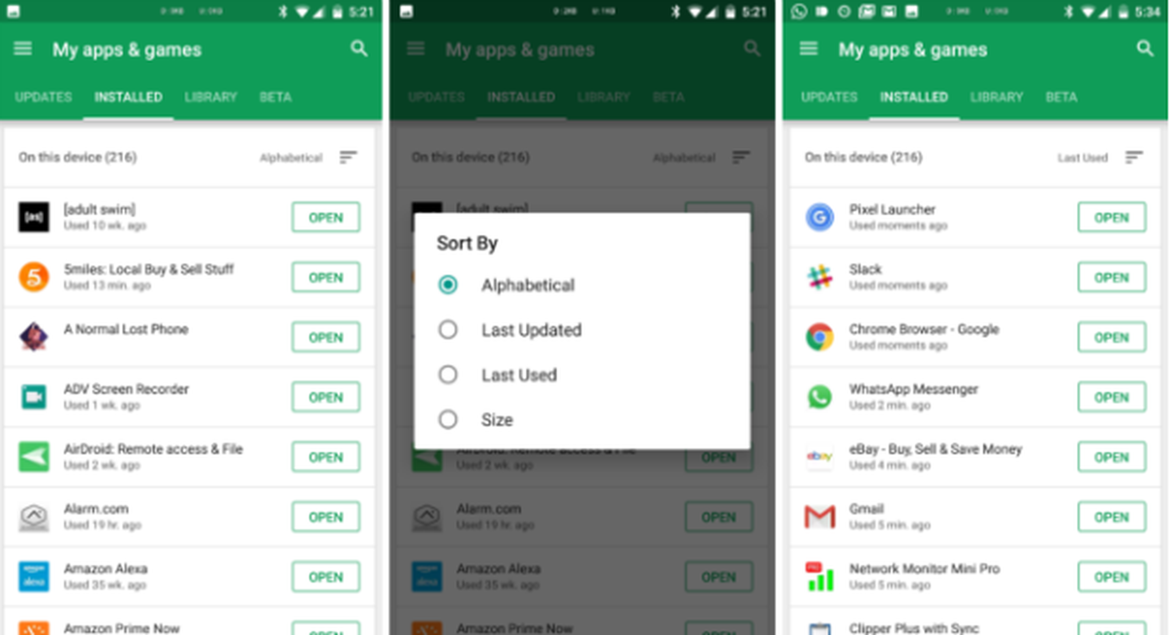 Google Play ya permite controlar qué apps quieres actualizar