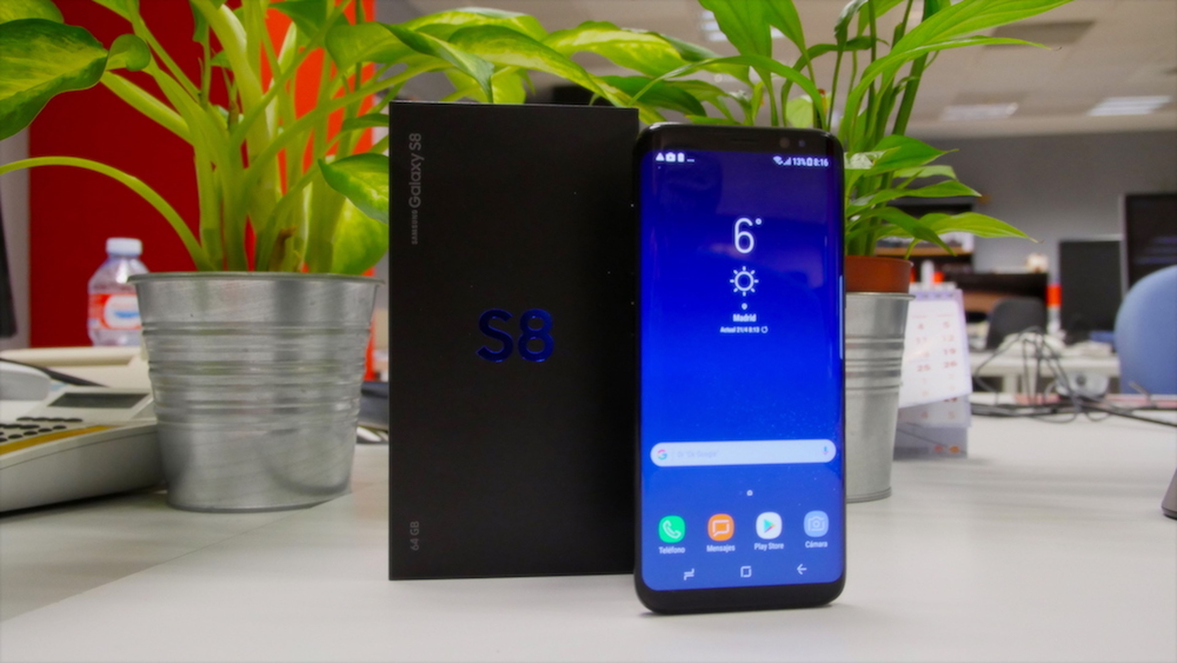 Unboxing en vídeo del Samsung Galaxy S8
