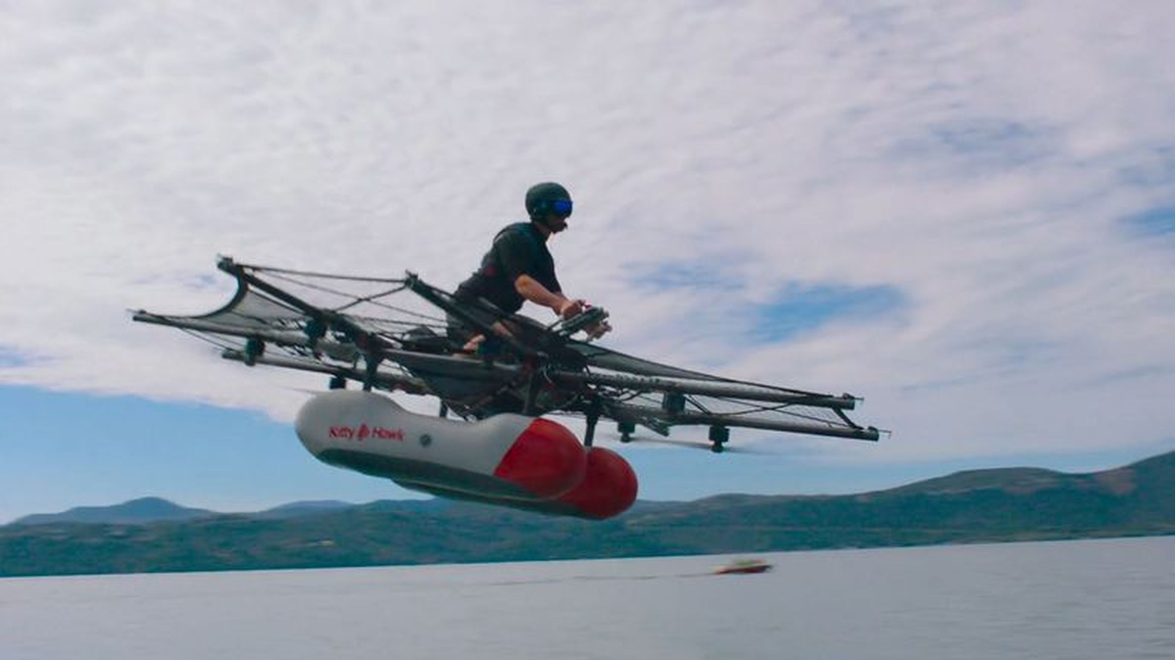 El aerodeslizador eléctrico de Google ya es una realidad