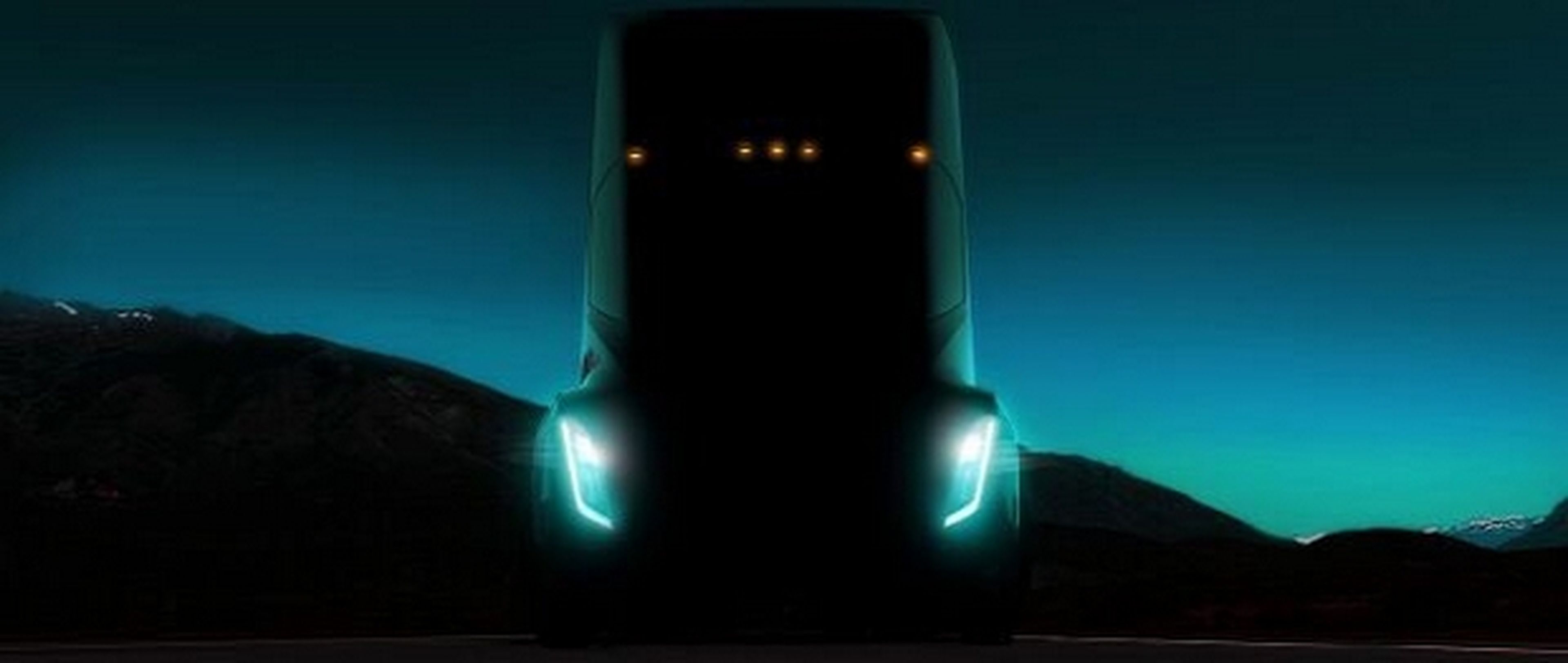 Esta es la primera imagen del camión eléctrico Tesla