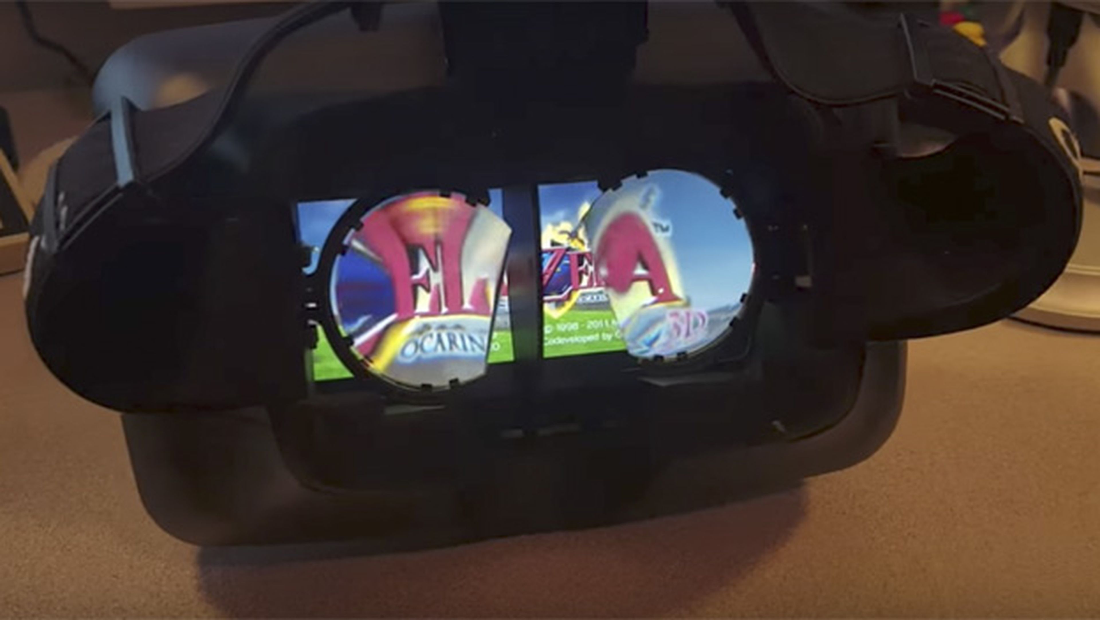Así se ve la Nintendo Switch dentro de unas gafas de realidad virtual