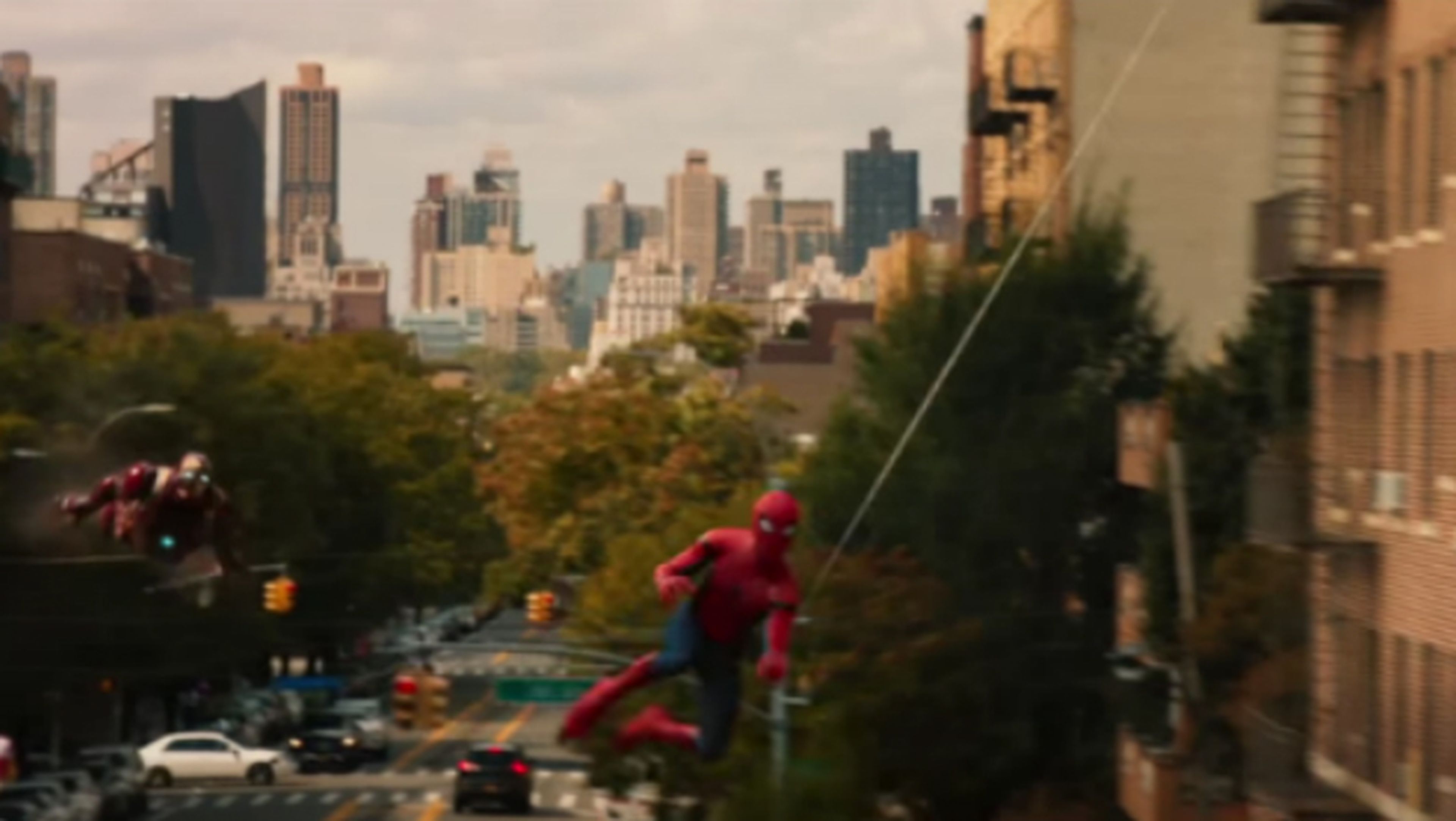 Tráiler de Spiderman Homecoming con Iron Man.
