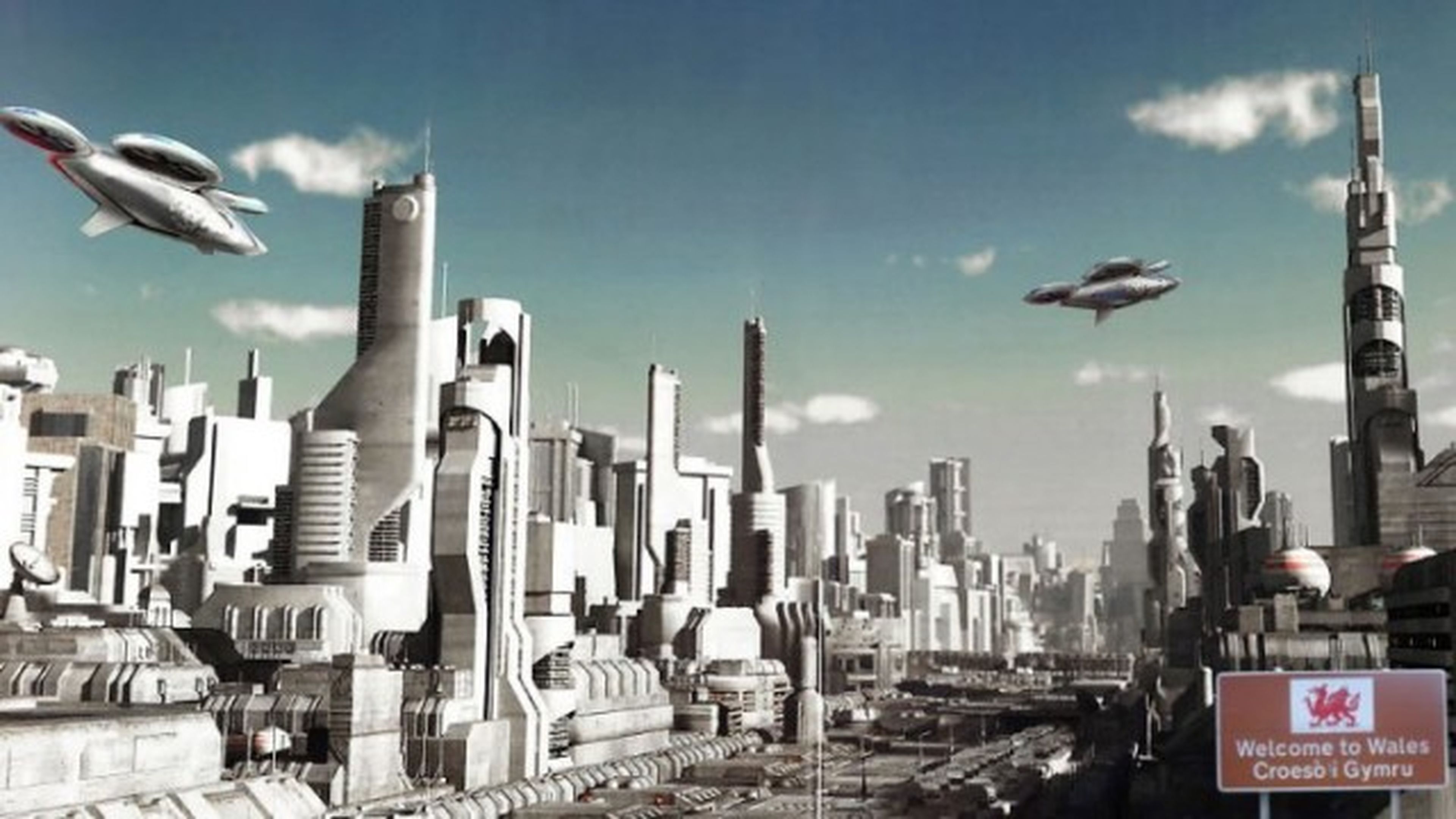 Táxis voladores y túneles futuristas lejos de la realidad