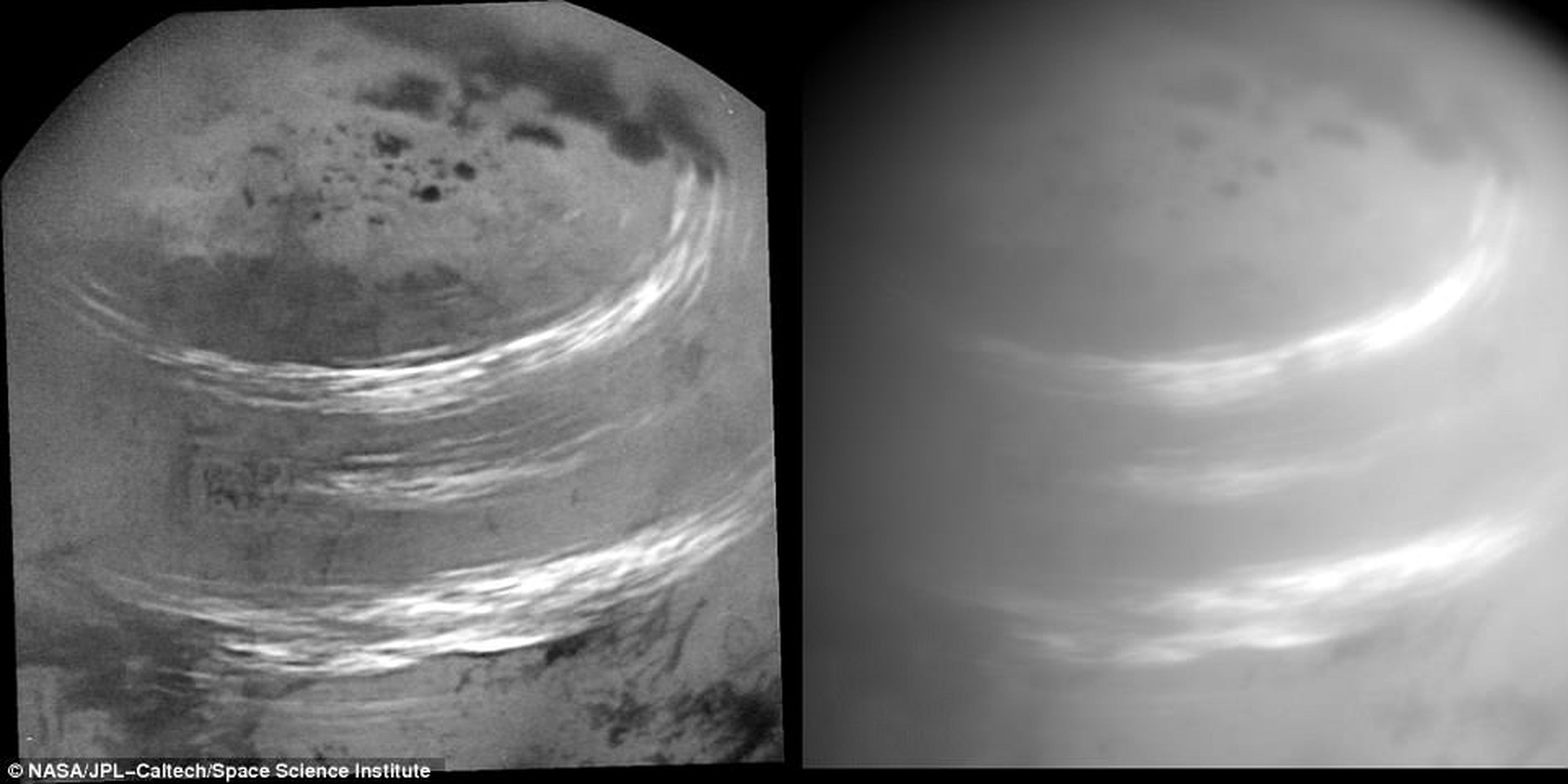 Cassini captura impresionantes imágenes de las nubes de Titán