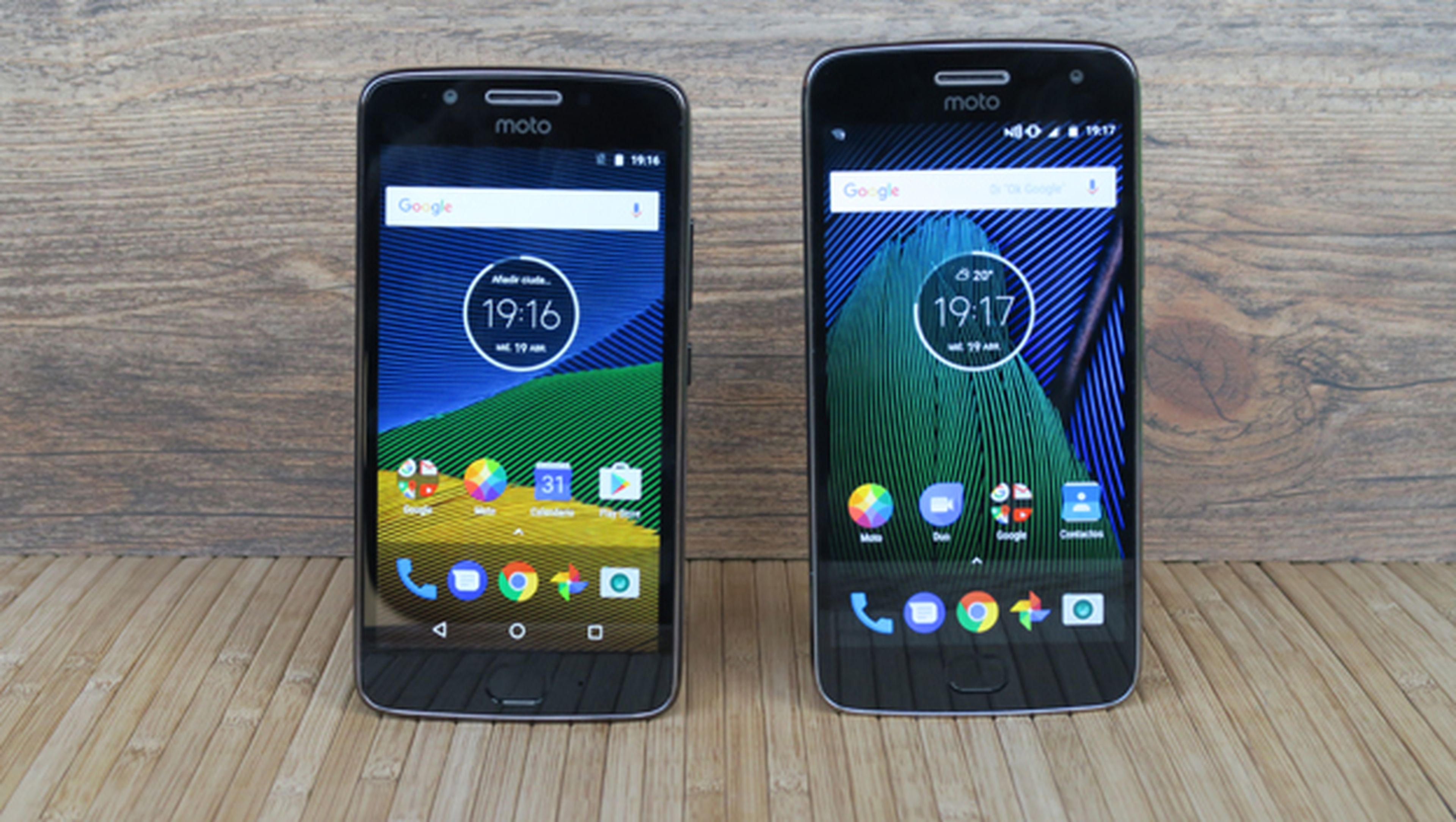 Comparativa entre el Motorola Moto G5 y el Moto G5 Plus