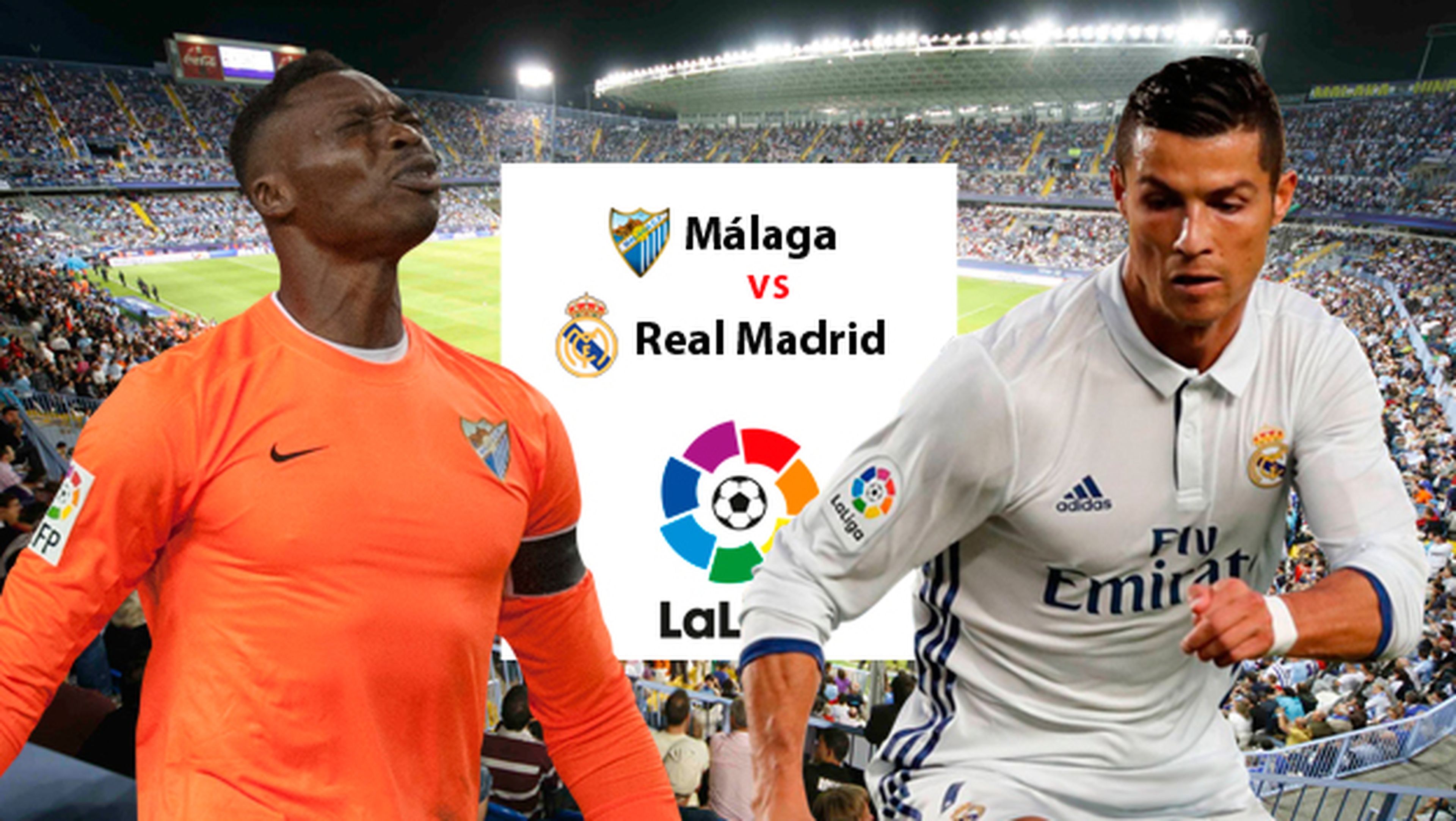Cómo ver gratis el Málaga vs Real Madrid online y en directo a través de Internet
