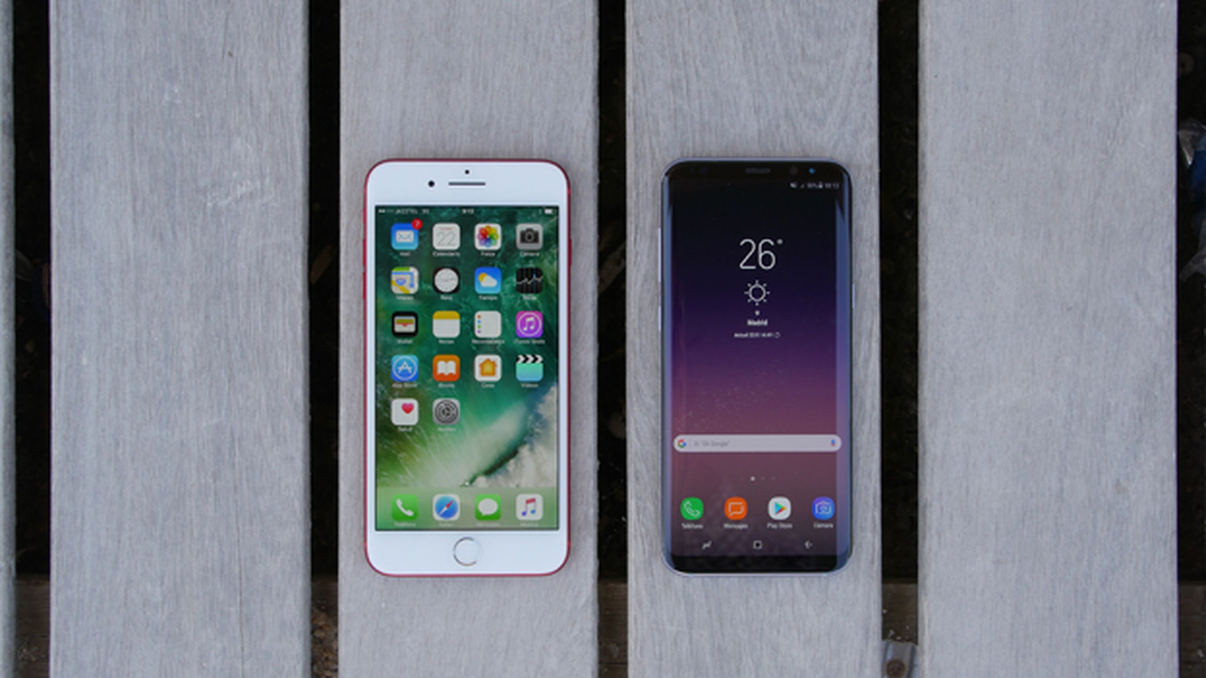 iPhone 7 Plus vs Samsung Galaxy S8+