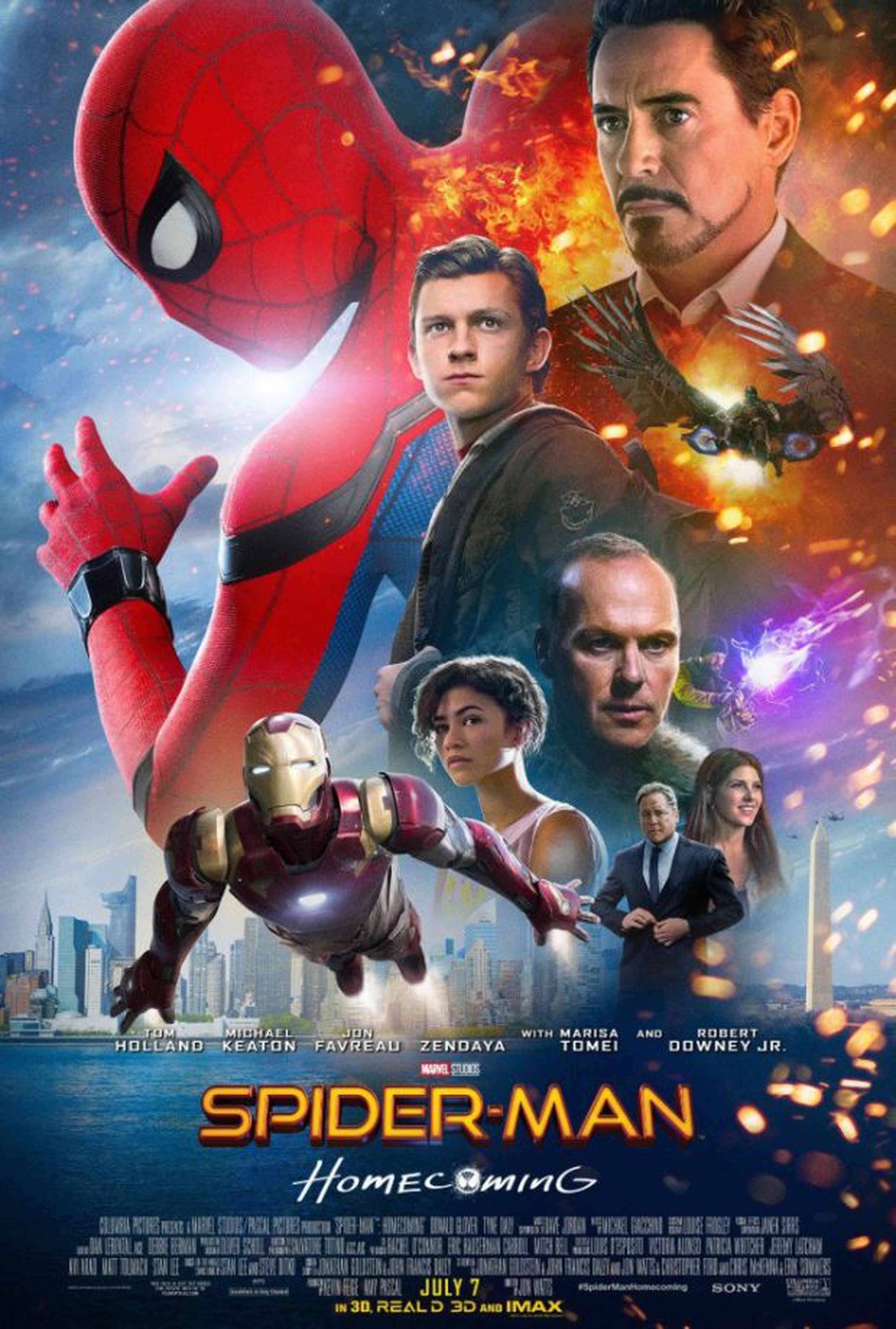 Spider-Man Homecoming póster