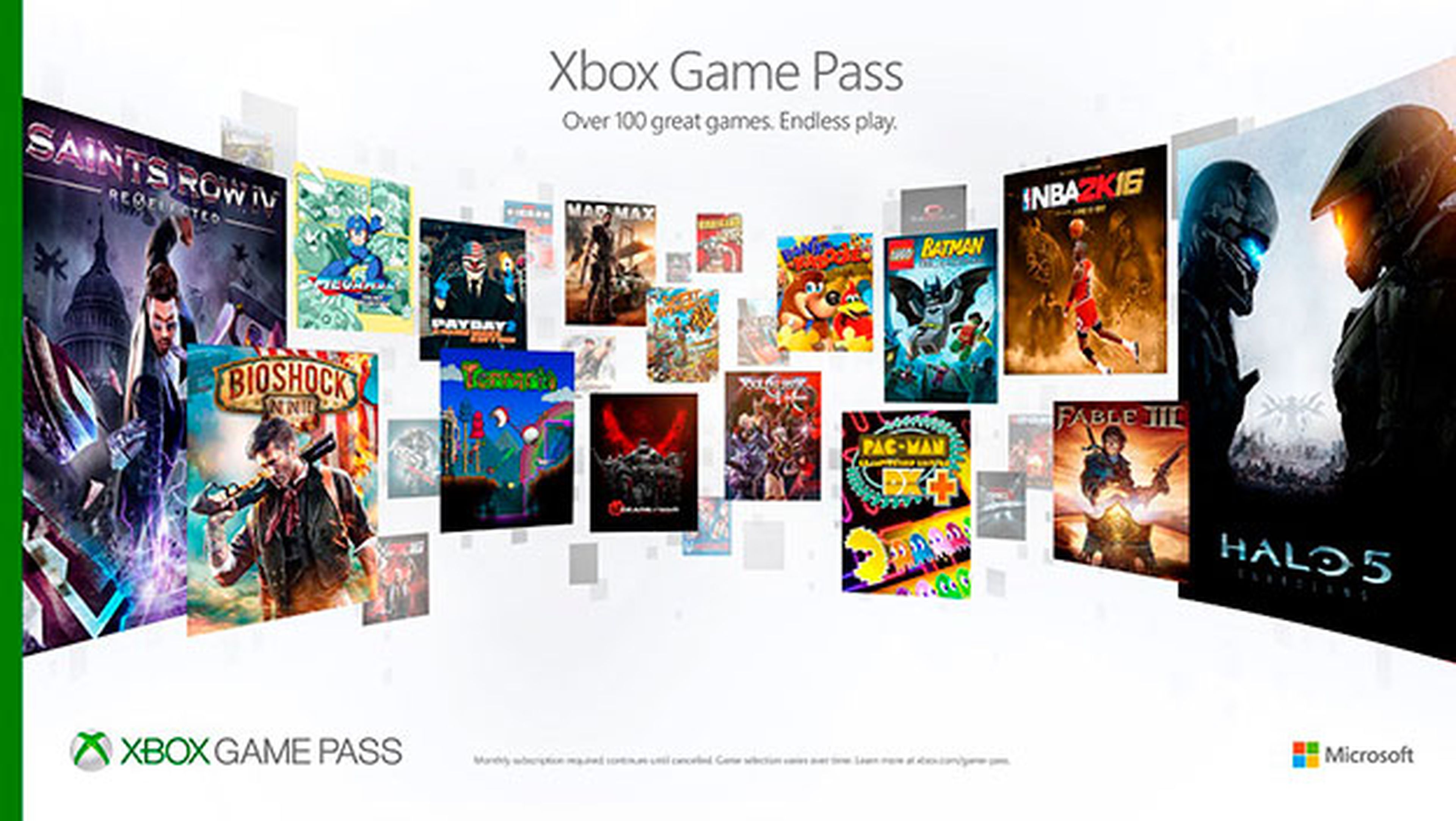 Microsoft estrena Xbox Game Pass, su Netflix de los videojuegos