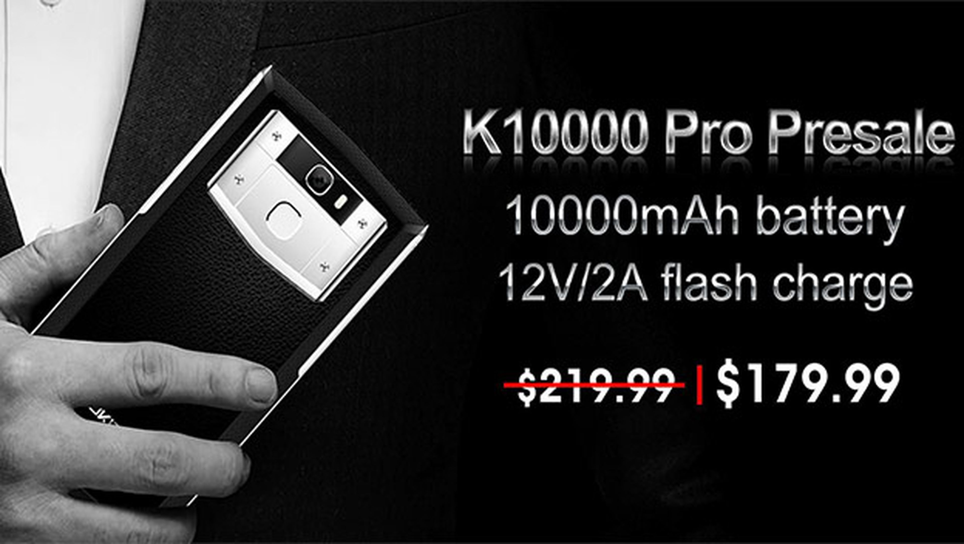 Reserva ya el Oukitel K10000 Pro por 179,99 dólares