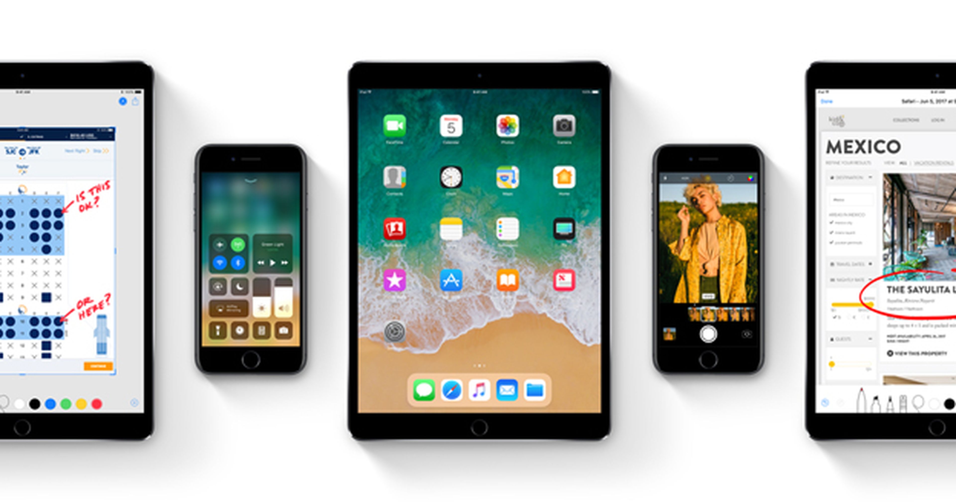 Qué iPhone o iPad son compatibles con iOS 11