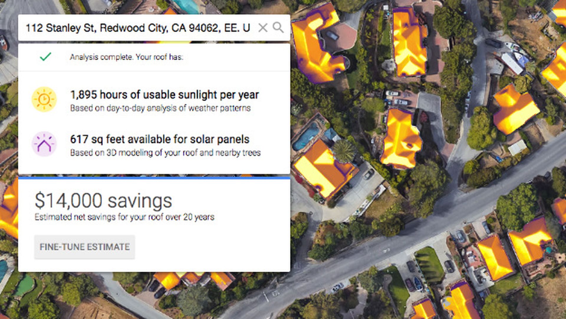 Proyecto Sunroof Google lleva la energía solar a tu casa